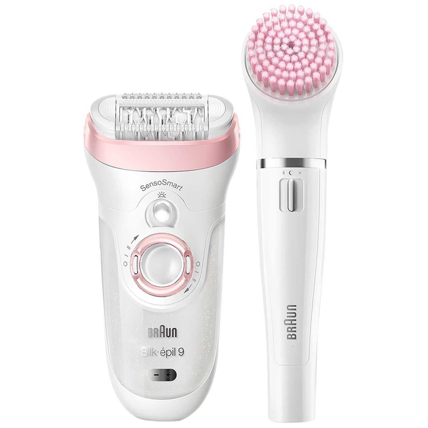Epilator Dry Braun Beauty including FaceSpa - Braun Silk-épil allbeauty & Wet 8 Silk-épil 9 Epilators with BS 9/985 Extras Set