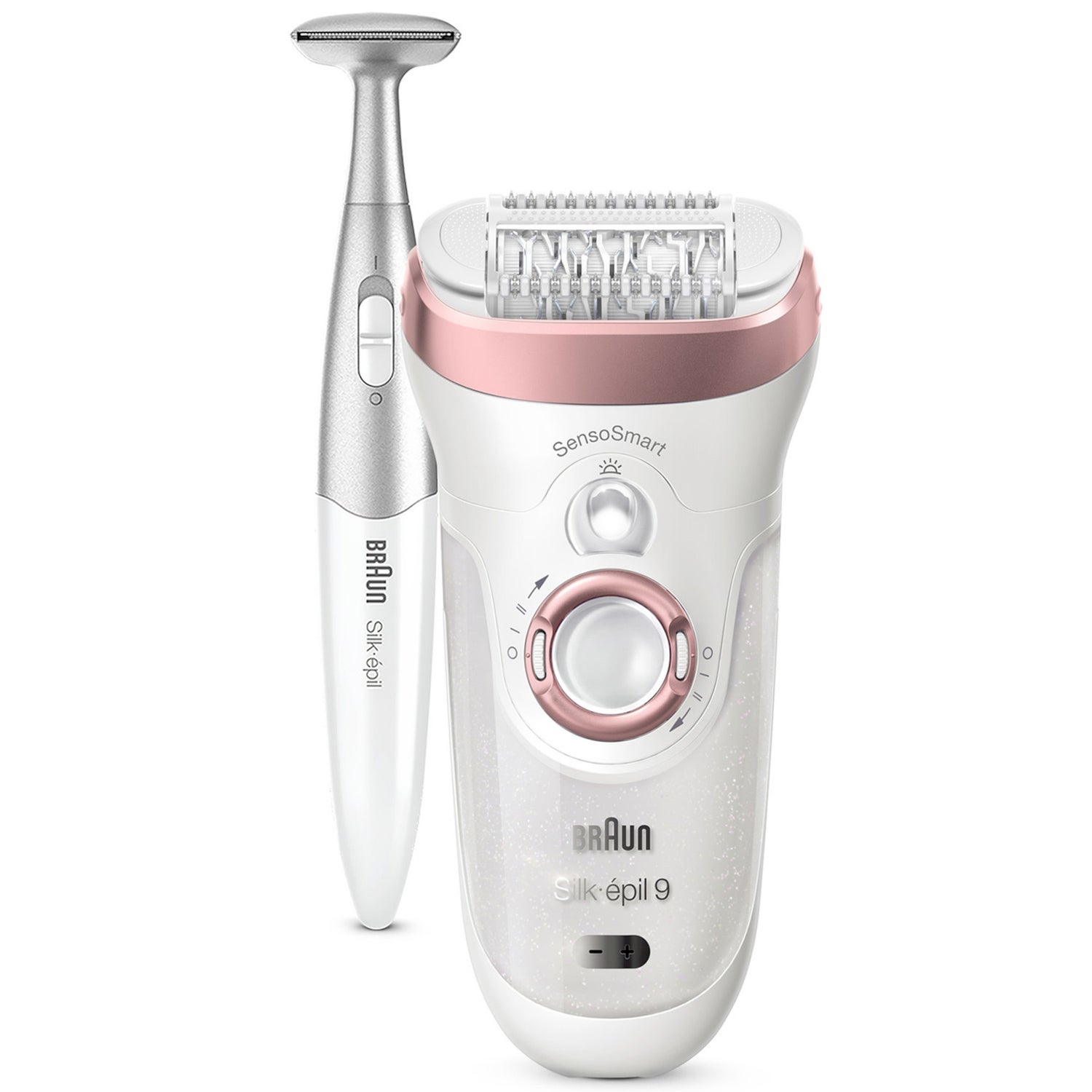 Braun Silk-épil 9 9/890 Epilator, White/Rose Gold