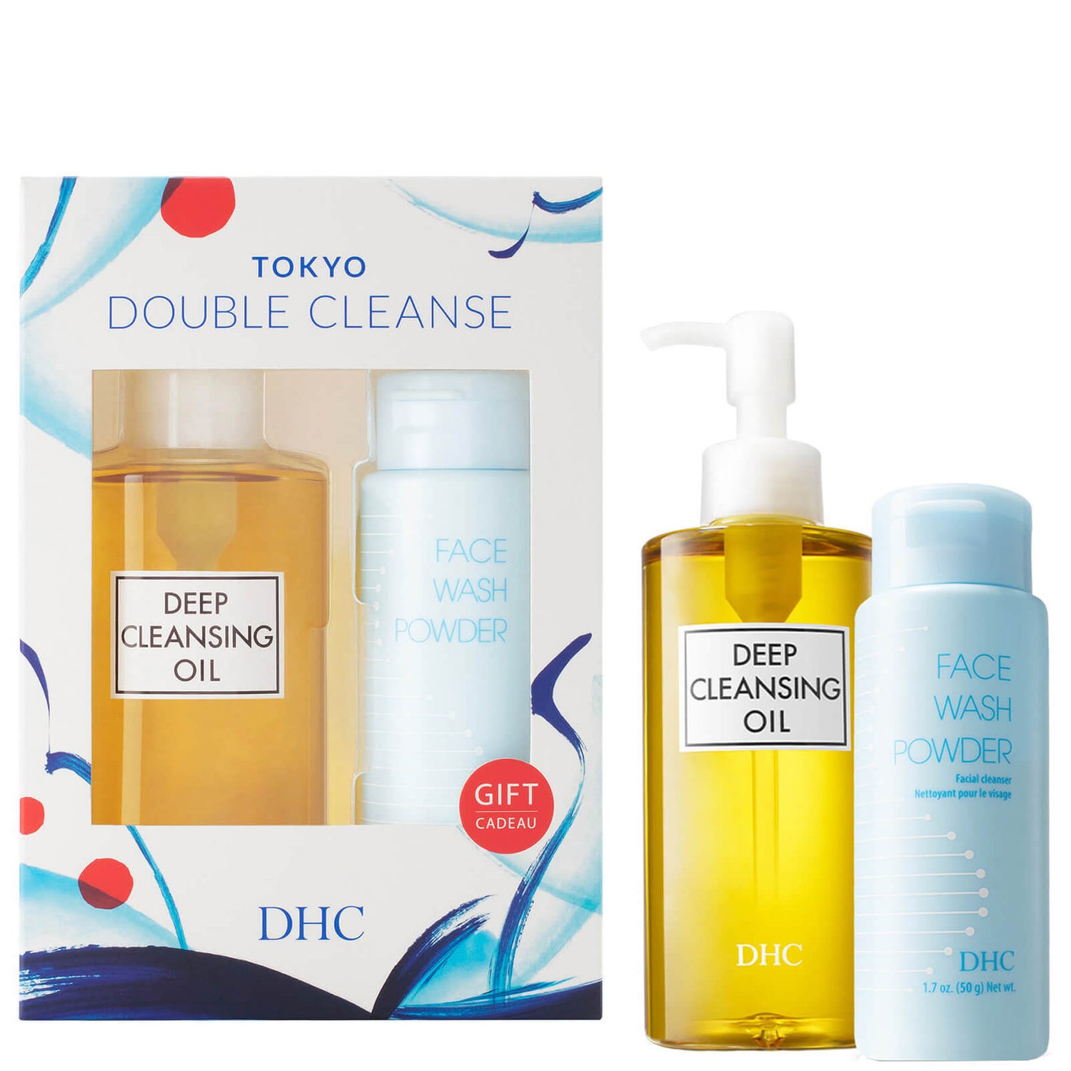 Set de produse esențiale DHC Double Cleanse Essentials