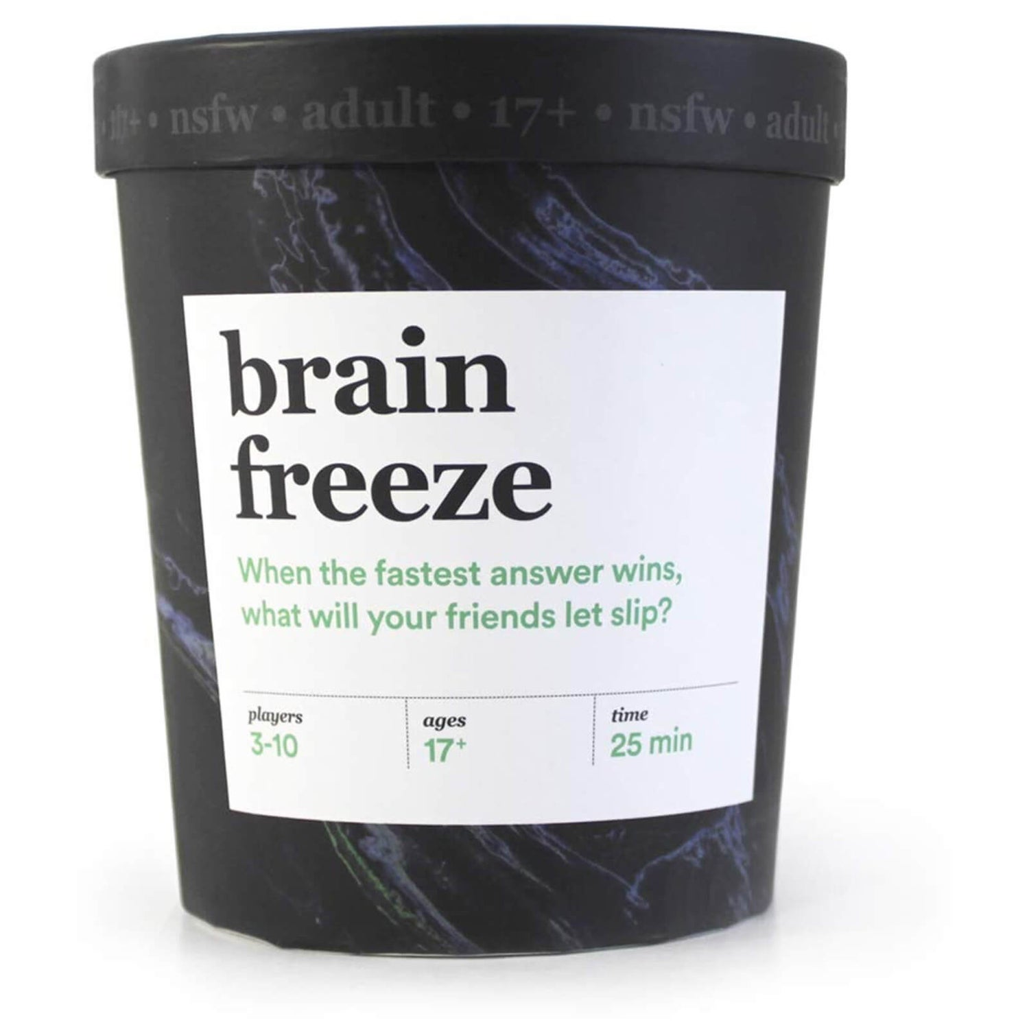 Brain Freeze Card Game (NSFW Edition)