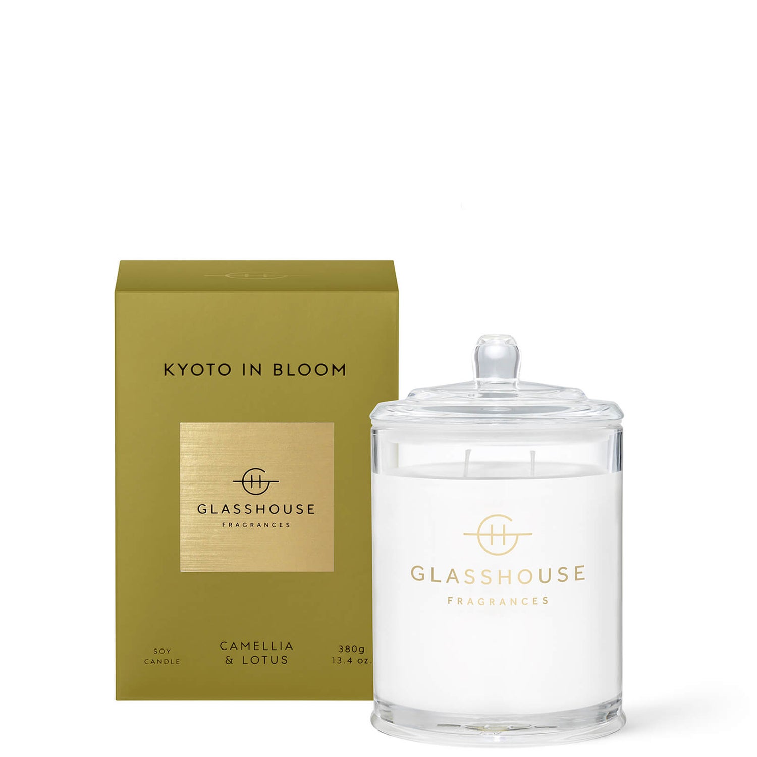 Glasshouse Fragrances Kyoto in Bloom Candle 380g
