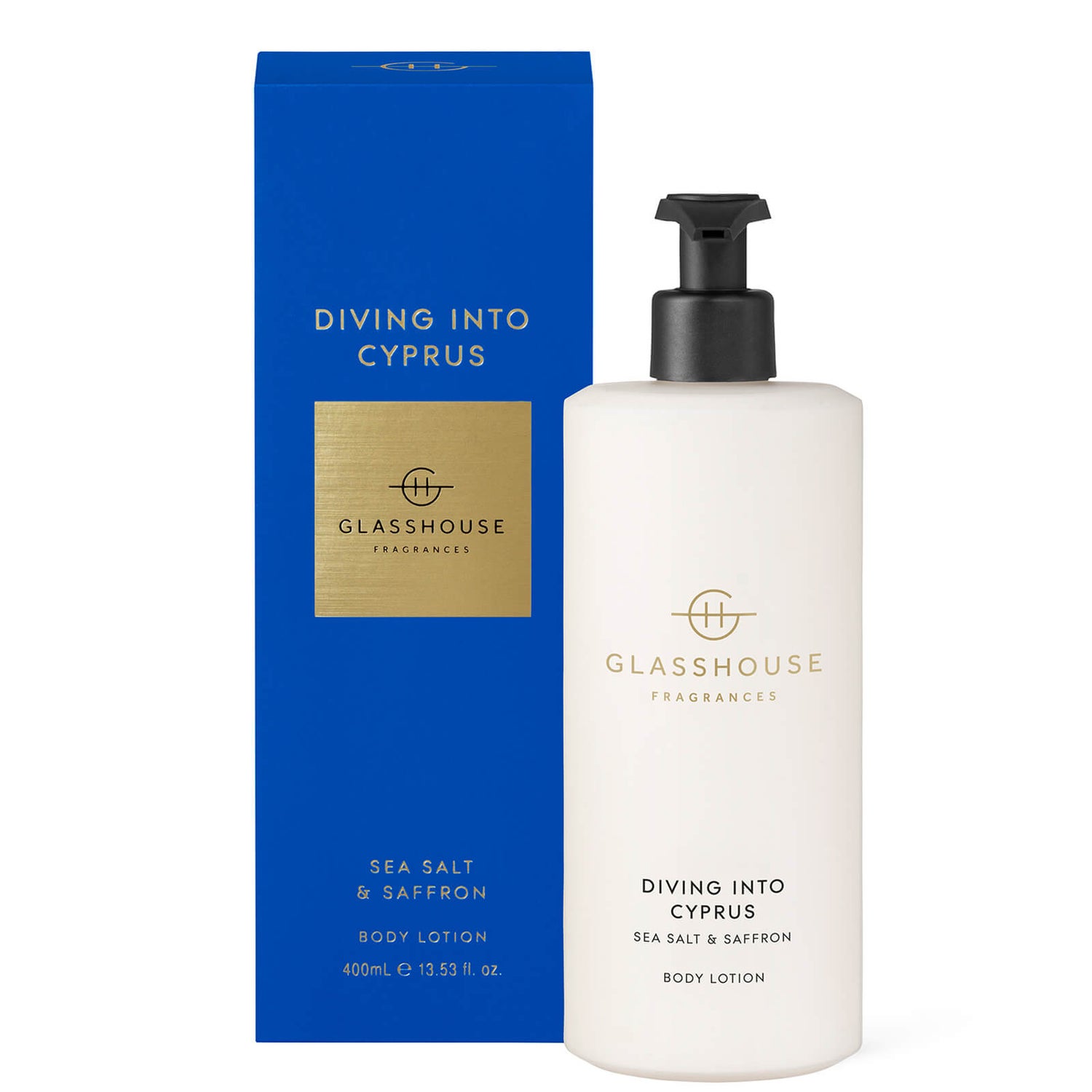 Glasshouse Fragrances Diving Into Cyprus Body Lotion 400ml