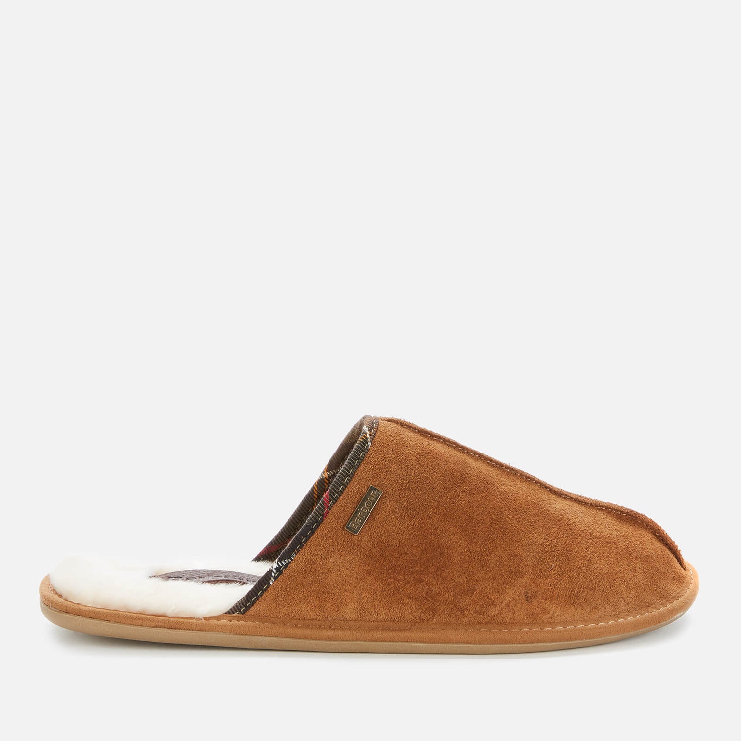 Barbour Men s Malone Suede Slippers Camel Suede TheHut