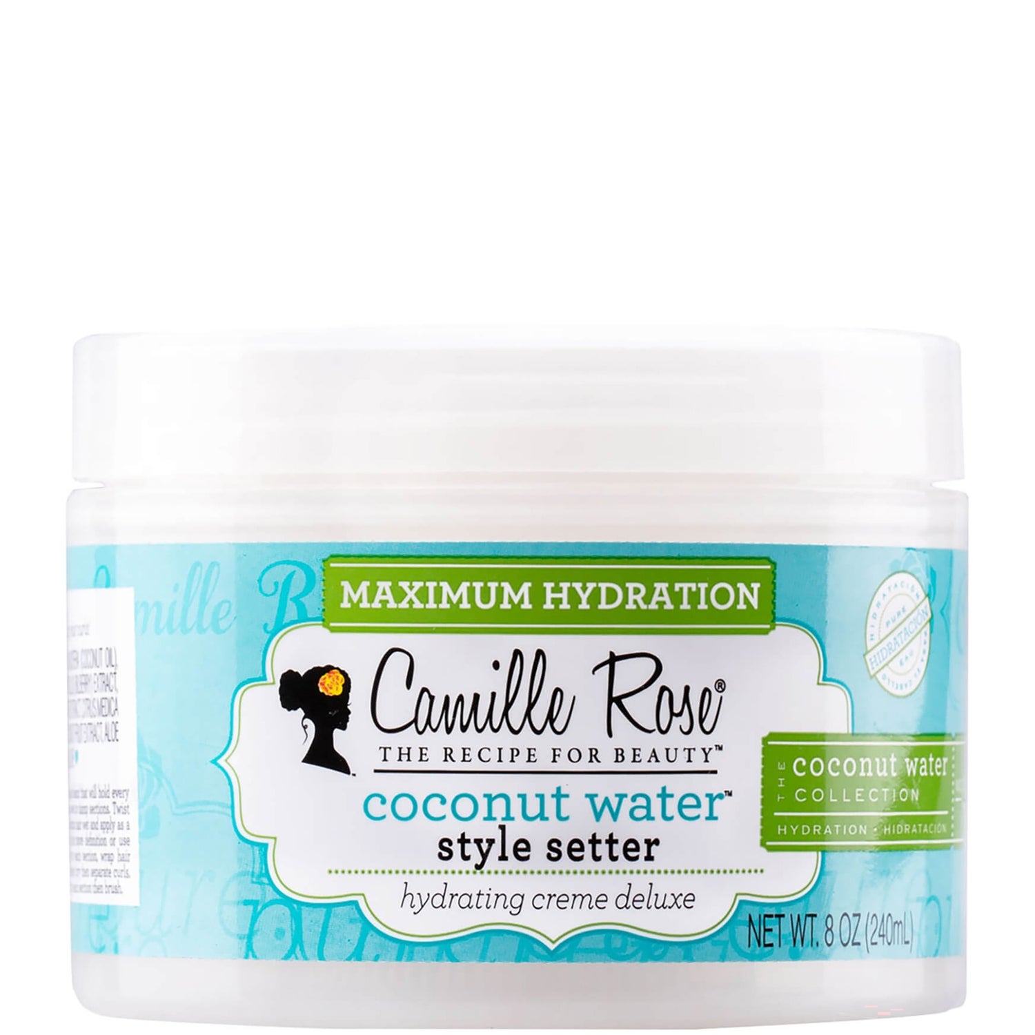 Camille Rose Coconut Water Style Setter Hydrating Crème Deluxe 240ml