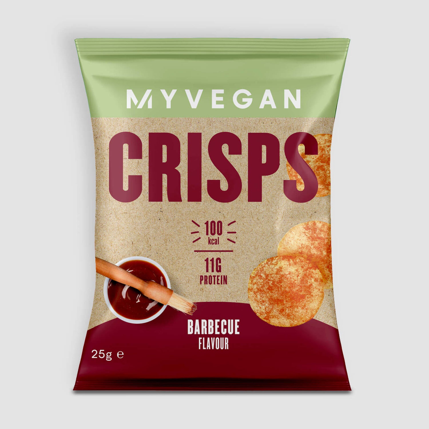 Myvegan Protein Crisps (Sample) - 25g - Barbekiu