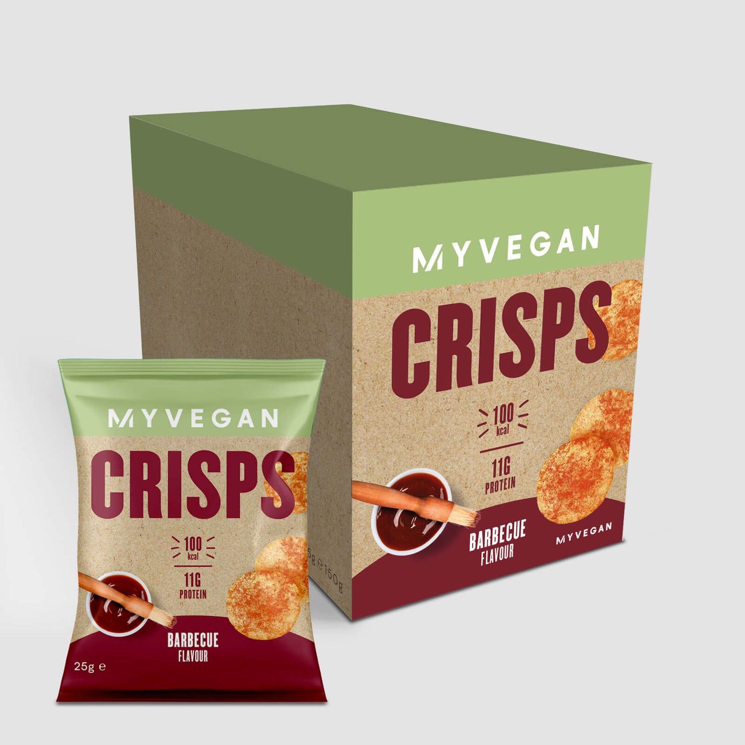 Protein Chips - 6 x 25g - Barbecue