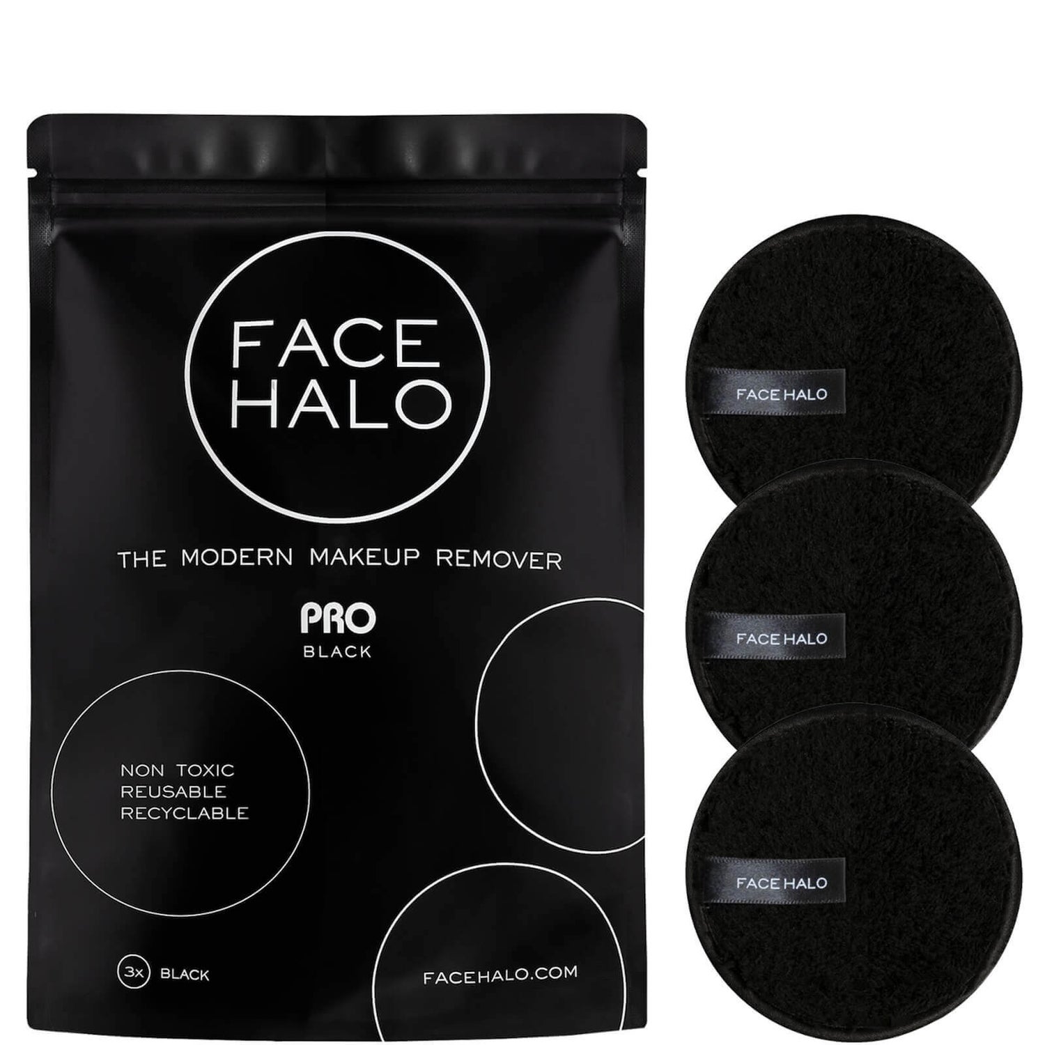 Face Halo The Modern Makeup Remover PRO - 3 Pack