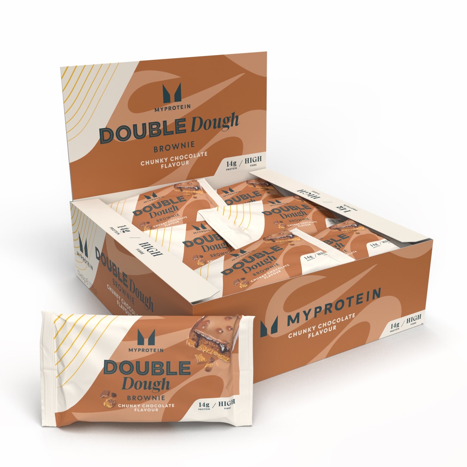Печенье с брауни - 12 x 60g - Chunky Chocolate