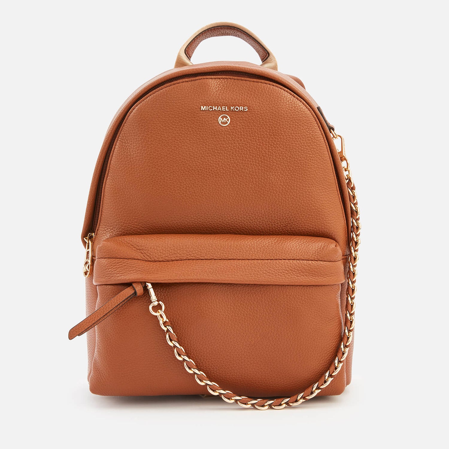 Slater large pebbled leather backpack deals