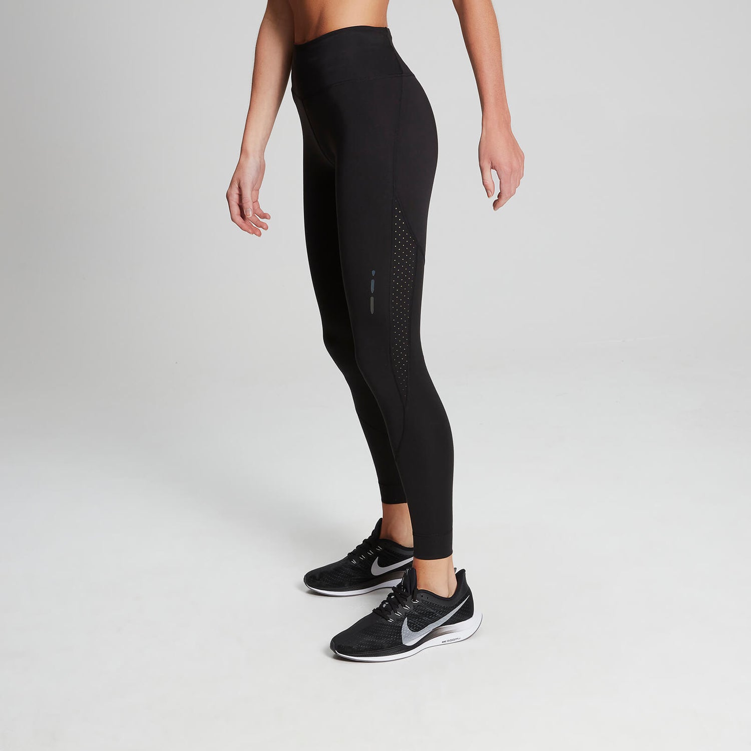 Blue Life Fit Perforated Contrast Legging 
