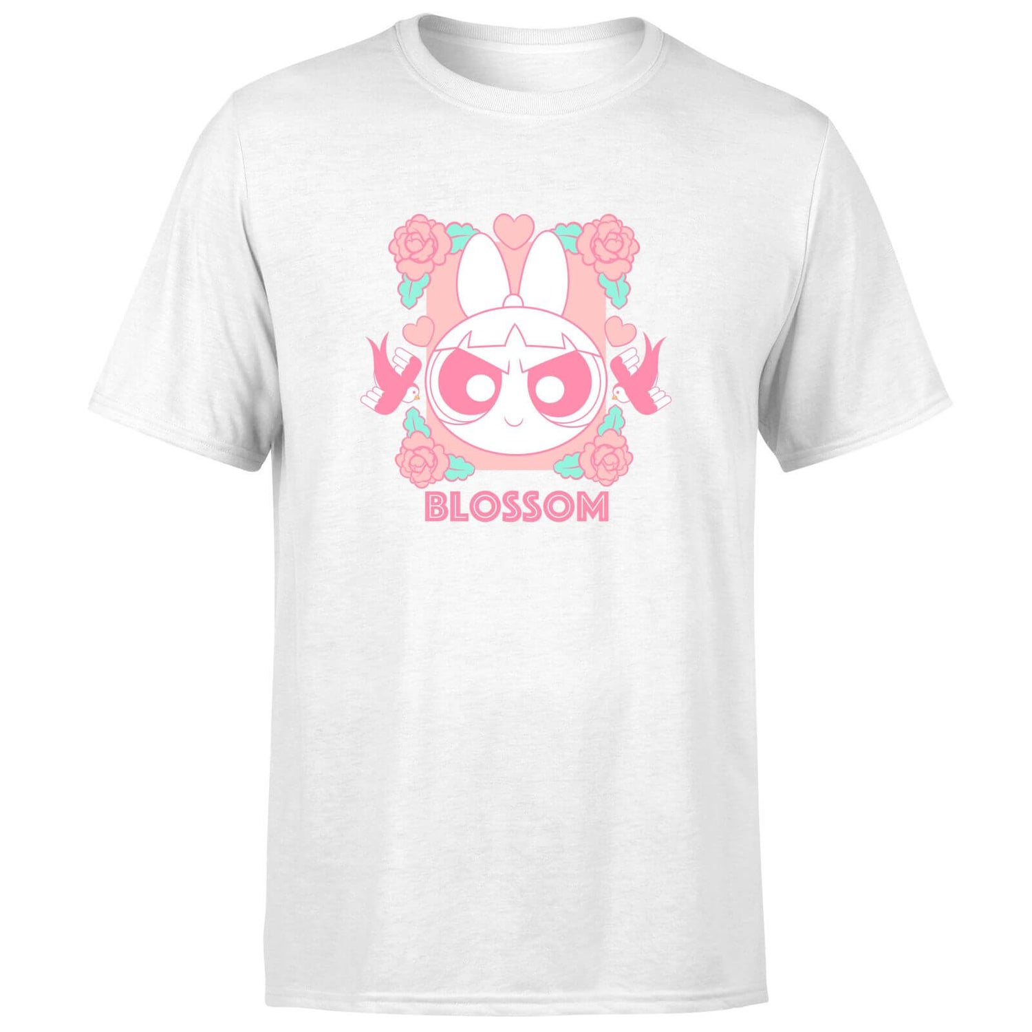 The Powerpuff Girls Blossom Unisex T Shirt White