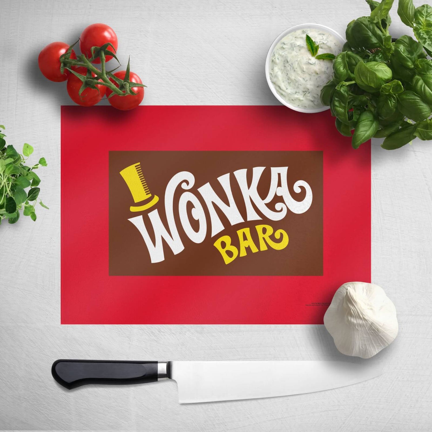 Wonka Bar Chopping Board - IWOOT UK