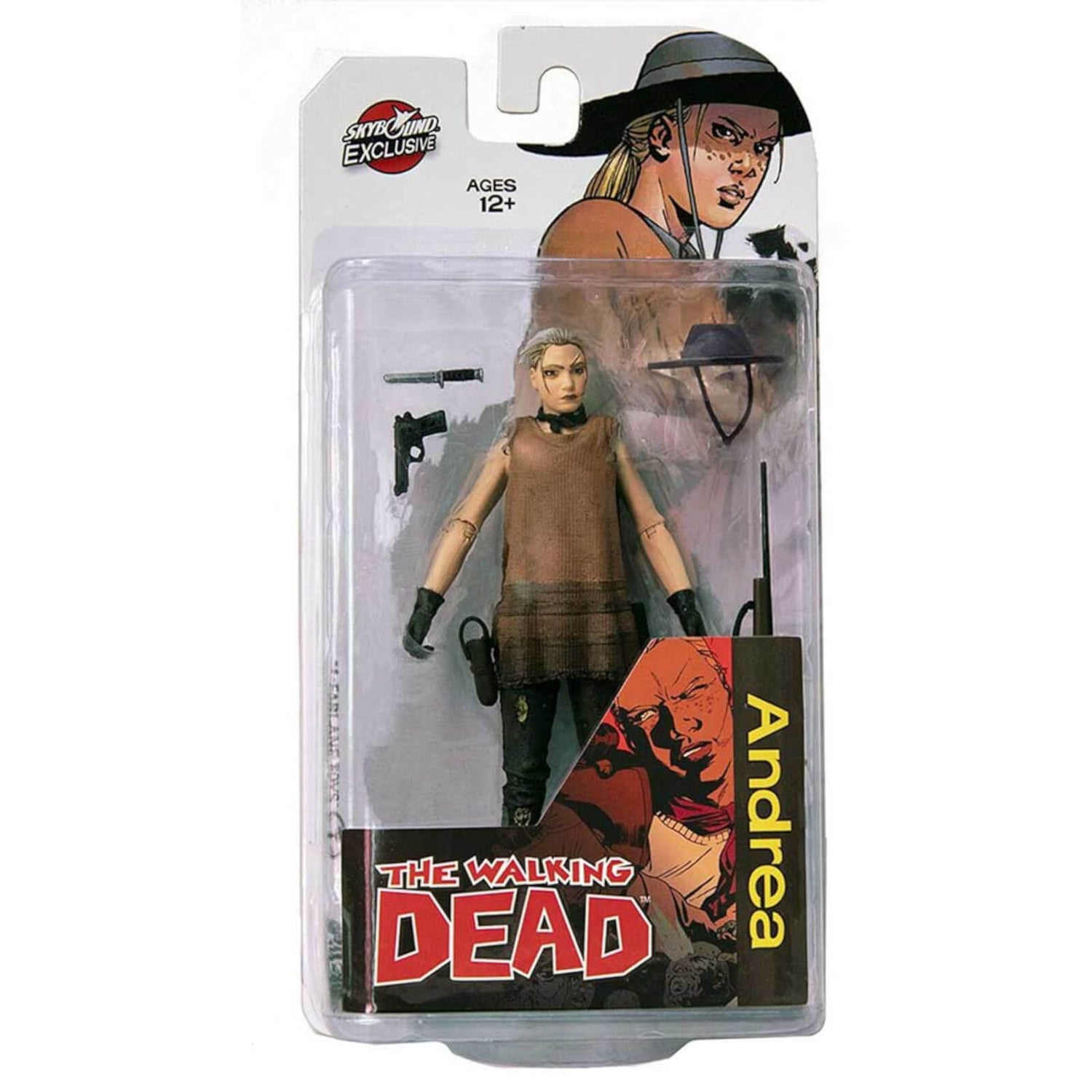 Implementeren Bevestigen Periodiek Skybound Walking Dead Andrea Figure Merchandise - Zavvi US