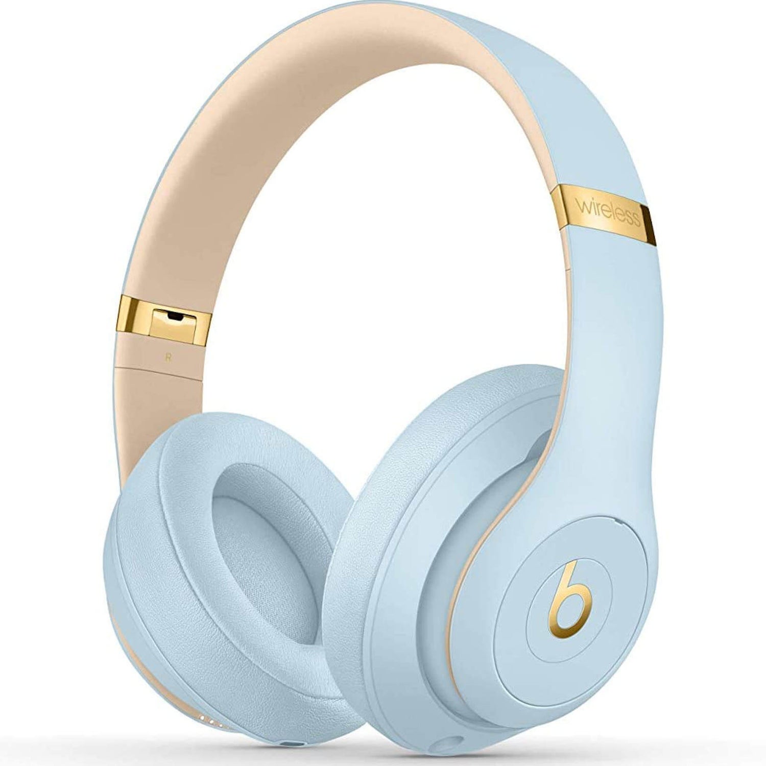 Beats By Dr. Bluetooth Crystal - Blue Electronics Wireless Studio3 On-Ear Dre Headphones