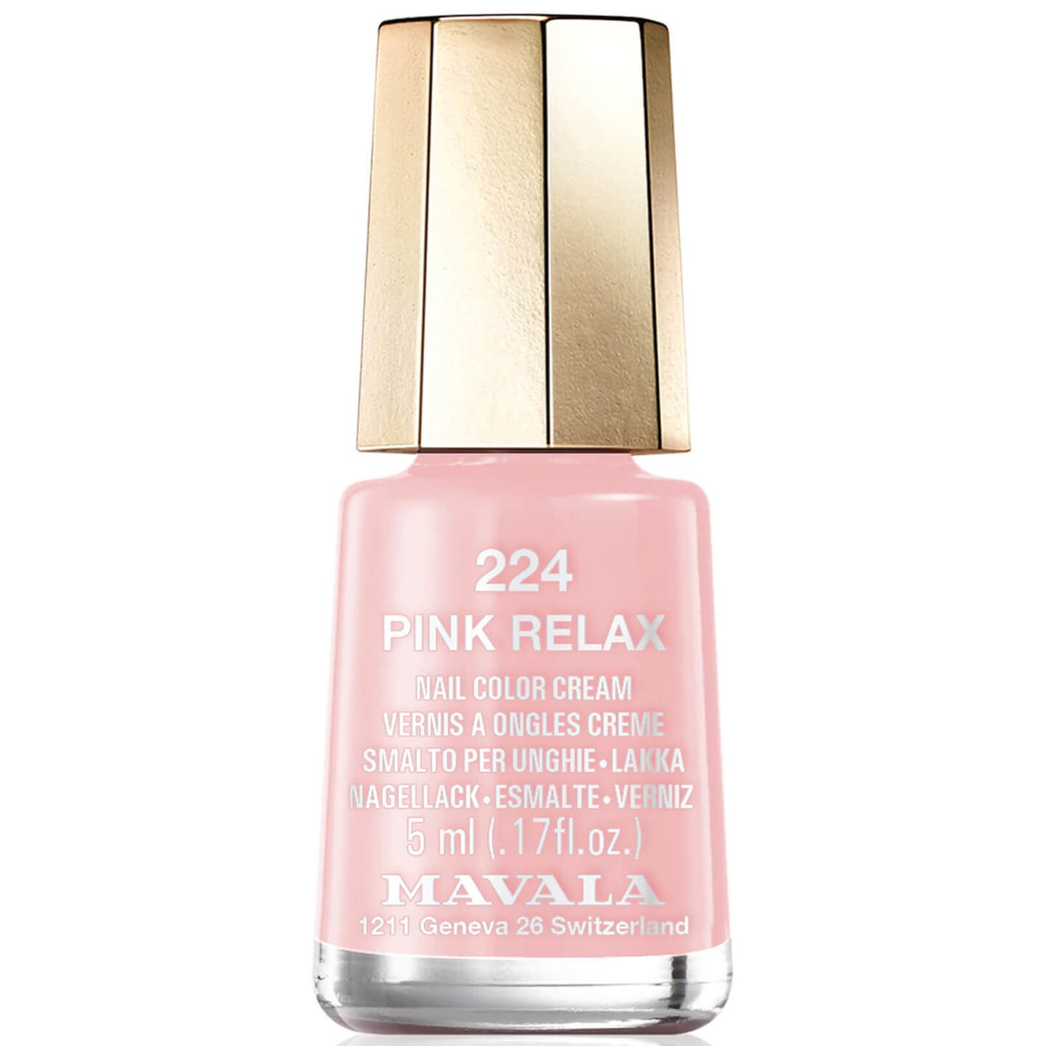 Mavala Pink Relax Nail Colour 5ml