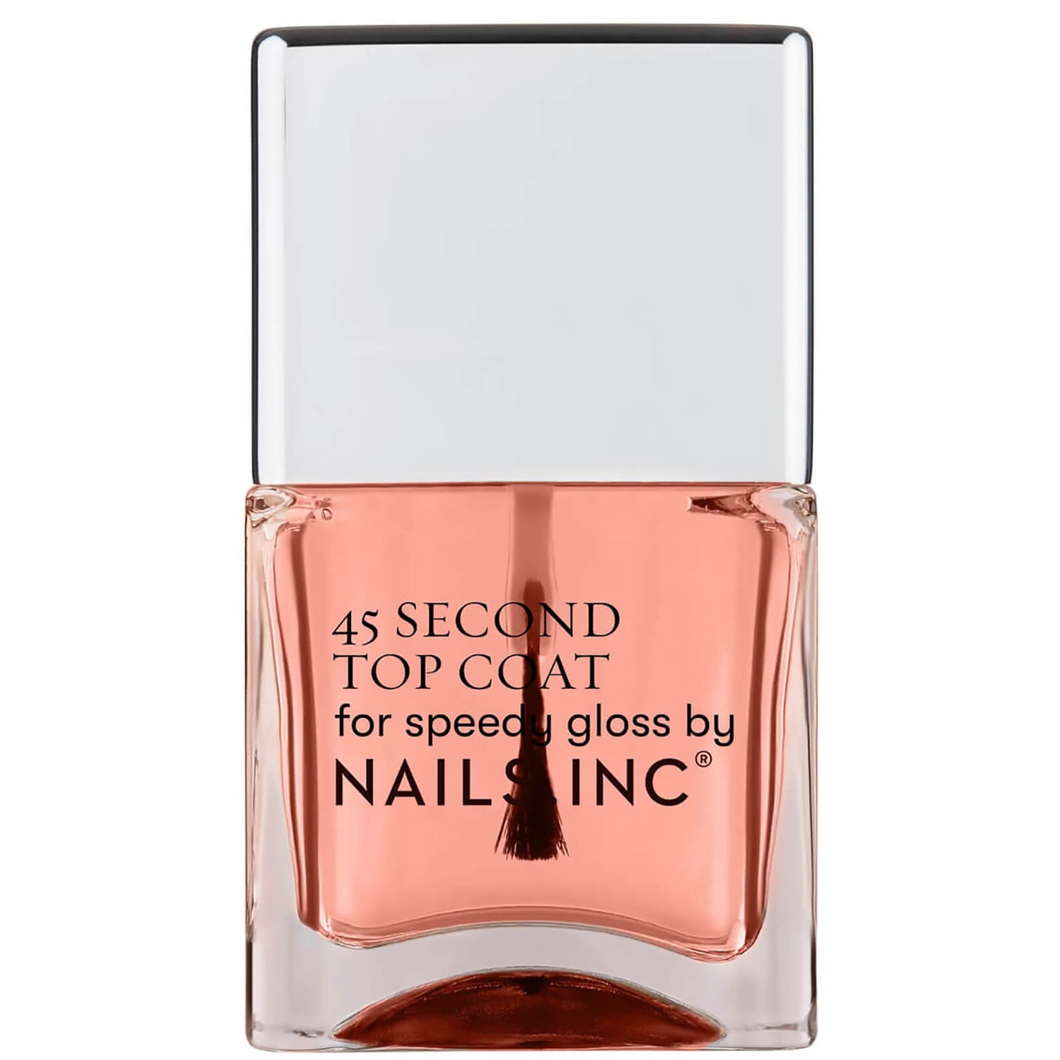 nails inc. 45 Second Rapid Dry Top Coat Powered by Retinol 14ml | Cult  Beauty