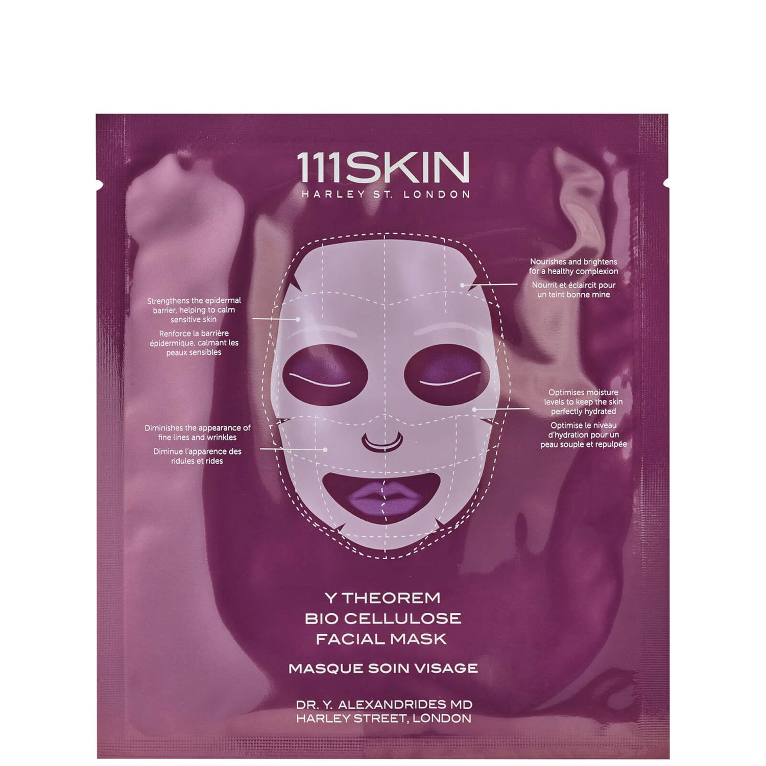 111SKIN Y Theorem Bio Cellulose Facial Mask Single 23ml