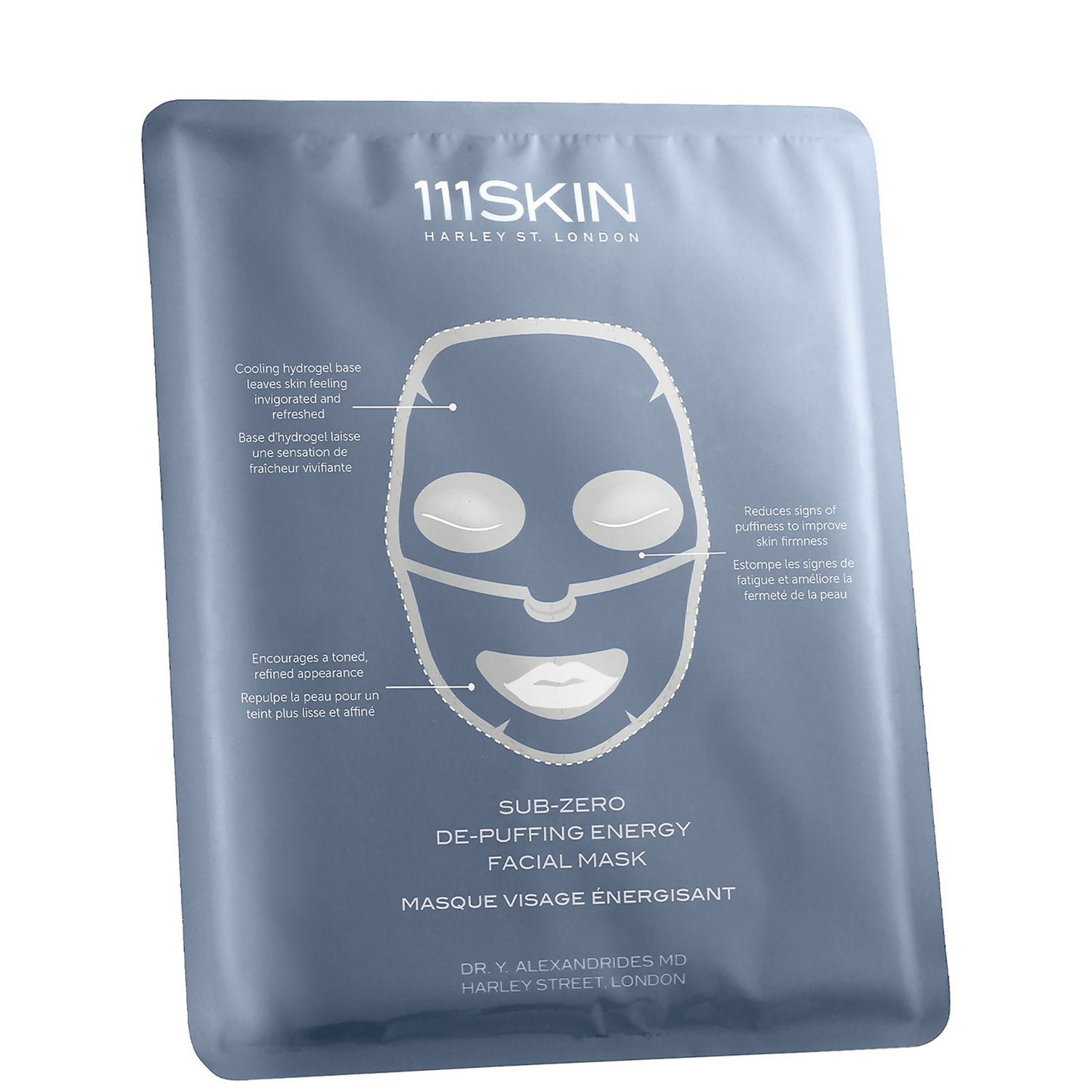 111SKIN Sub Zero De-Puffing Energy Mask Box