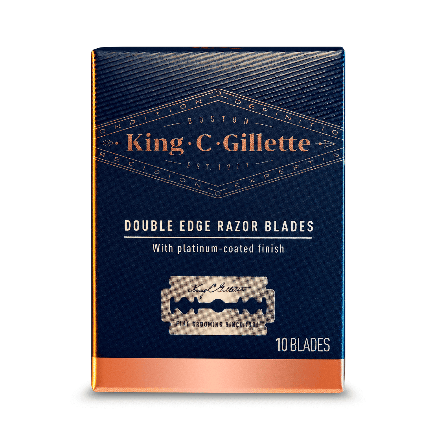 King C. Gillette Double Edge Razor Blades