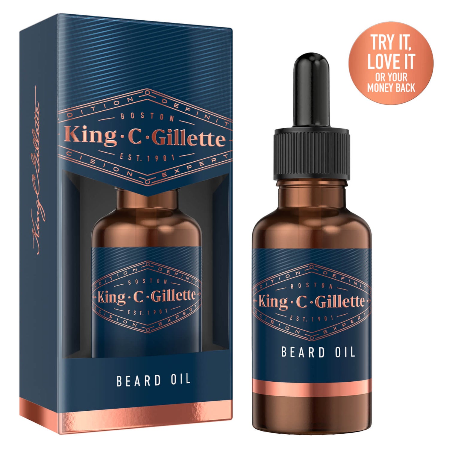 King C. Gillette Beard Oil 30ml