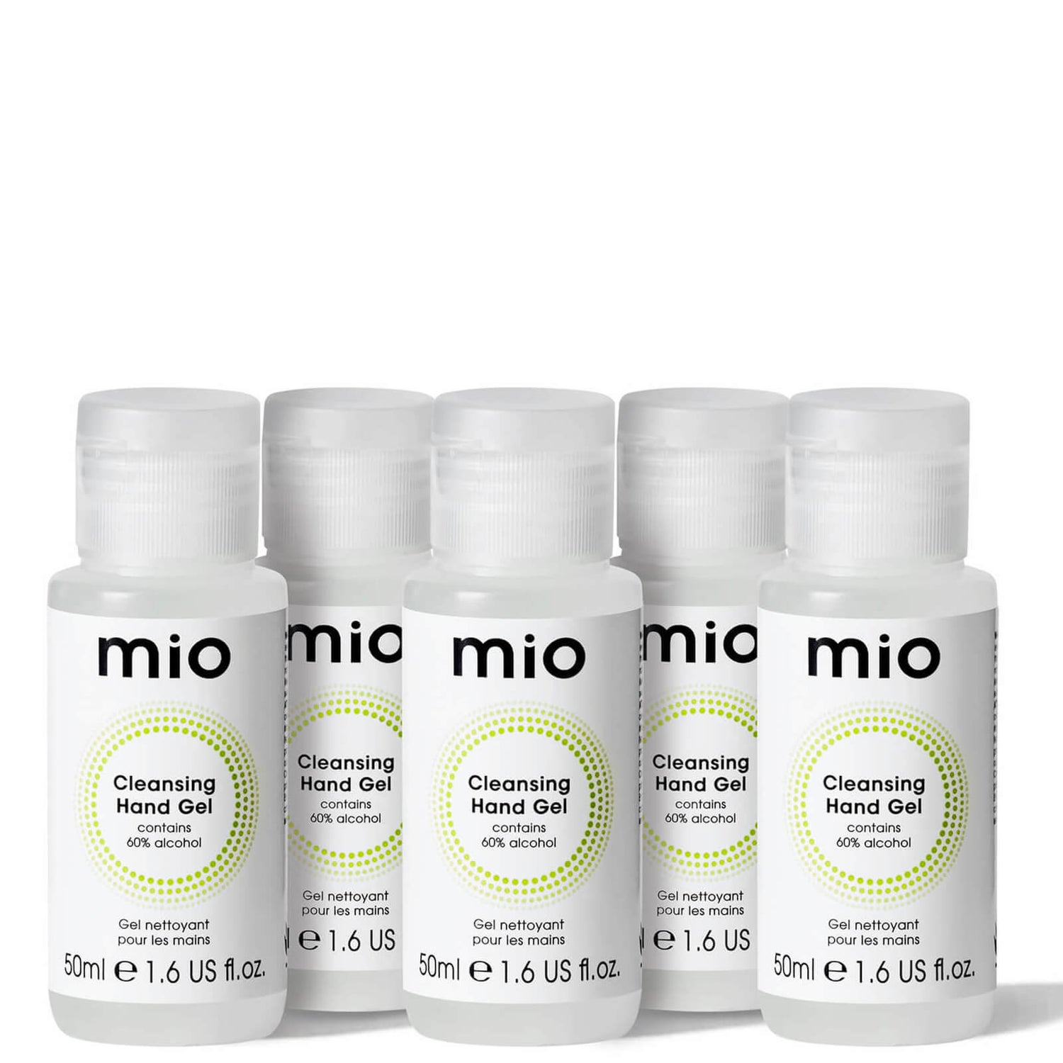 mio Cleansing Hand Gel 50ml Bundle of 5 (Worth $17.00)