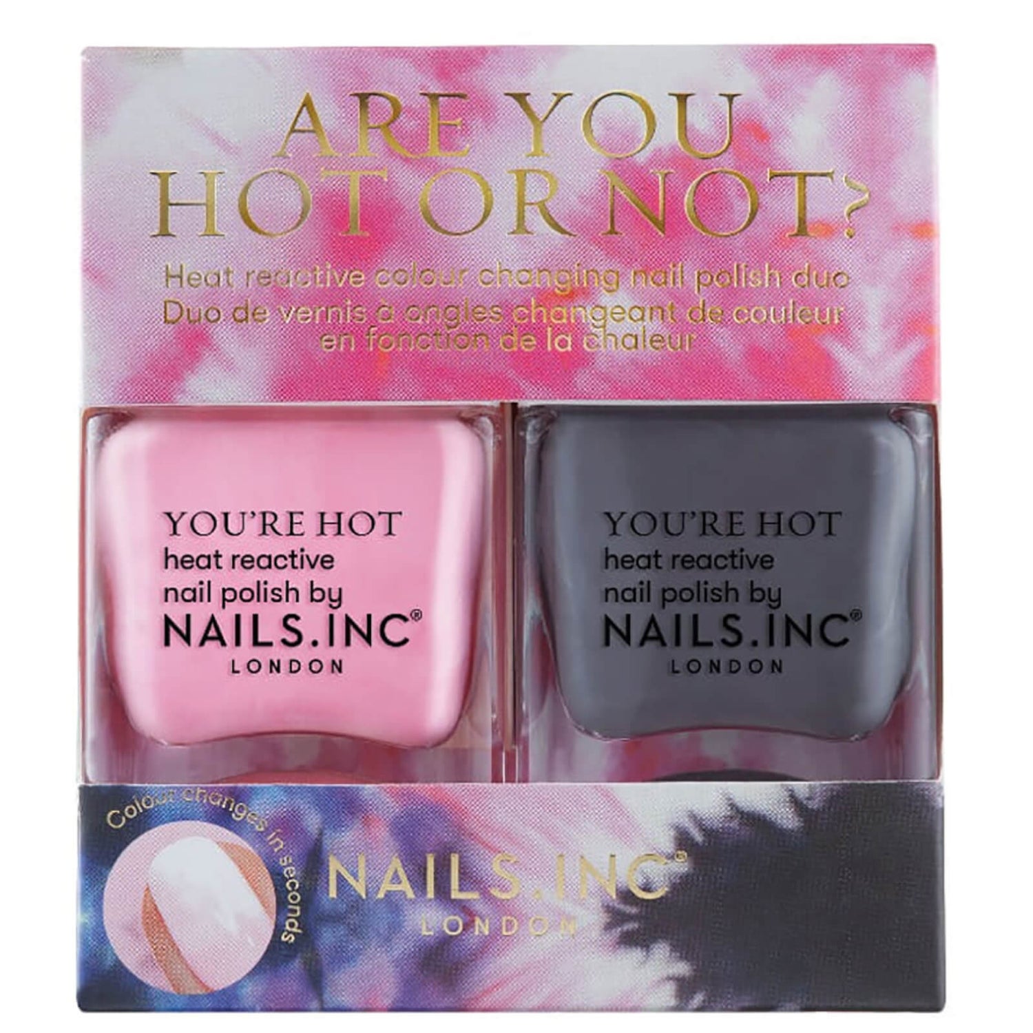 nail inc. Are You Hot or Not? Duo Nail Polish