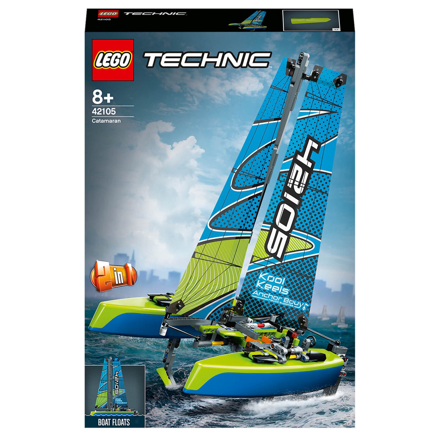 LEGO Technic: Catamaran (42105) - Zavvi US