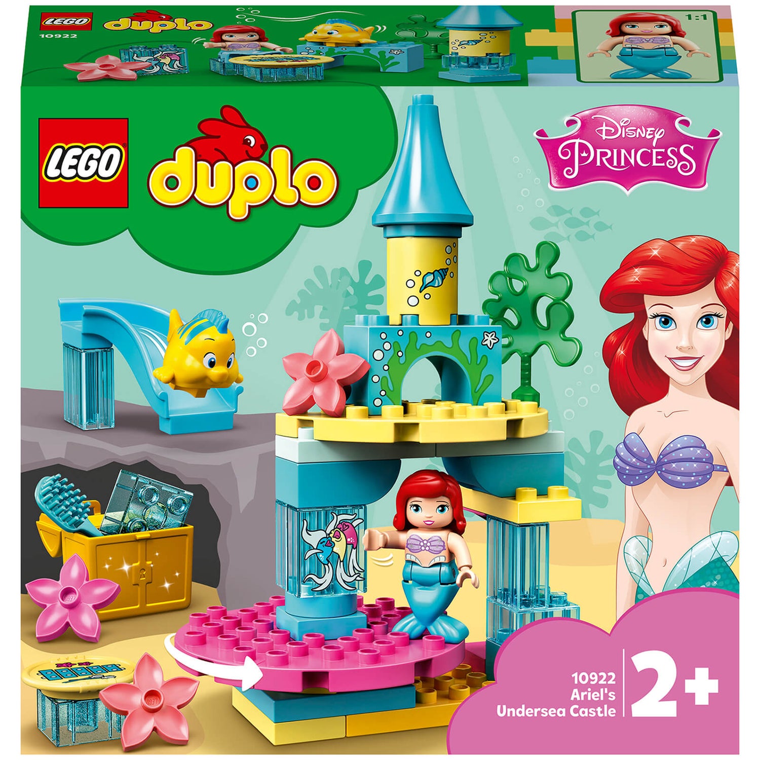 Dictado Se asemeja Hierbas LEGO DUPLO Princess TM: Ariel's Undersea Castle (10922) Toys - Zavvi US