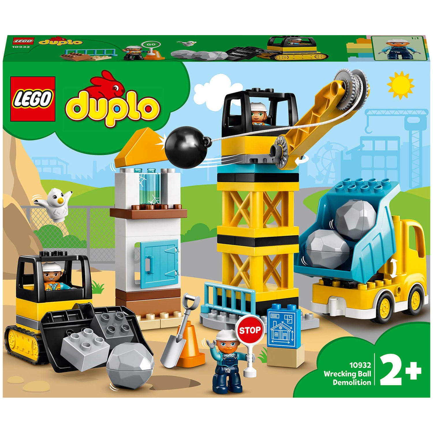 Jong werkgelegenheid compact LEGO DUPLO Wrecking Ball Demolition Construction Set (10932) Toys - Zavvi US
