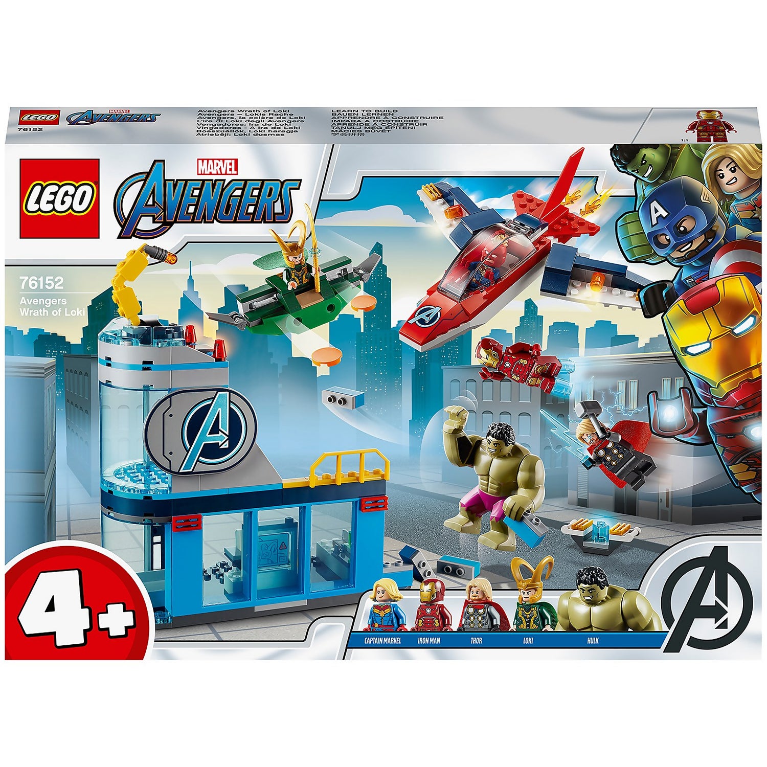 LEGO Marvel 4+ Avengers Wrath of Loki Set (76152) Toys - Zavvi UK
