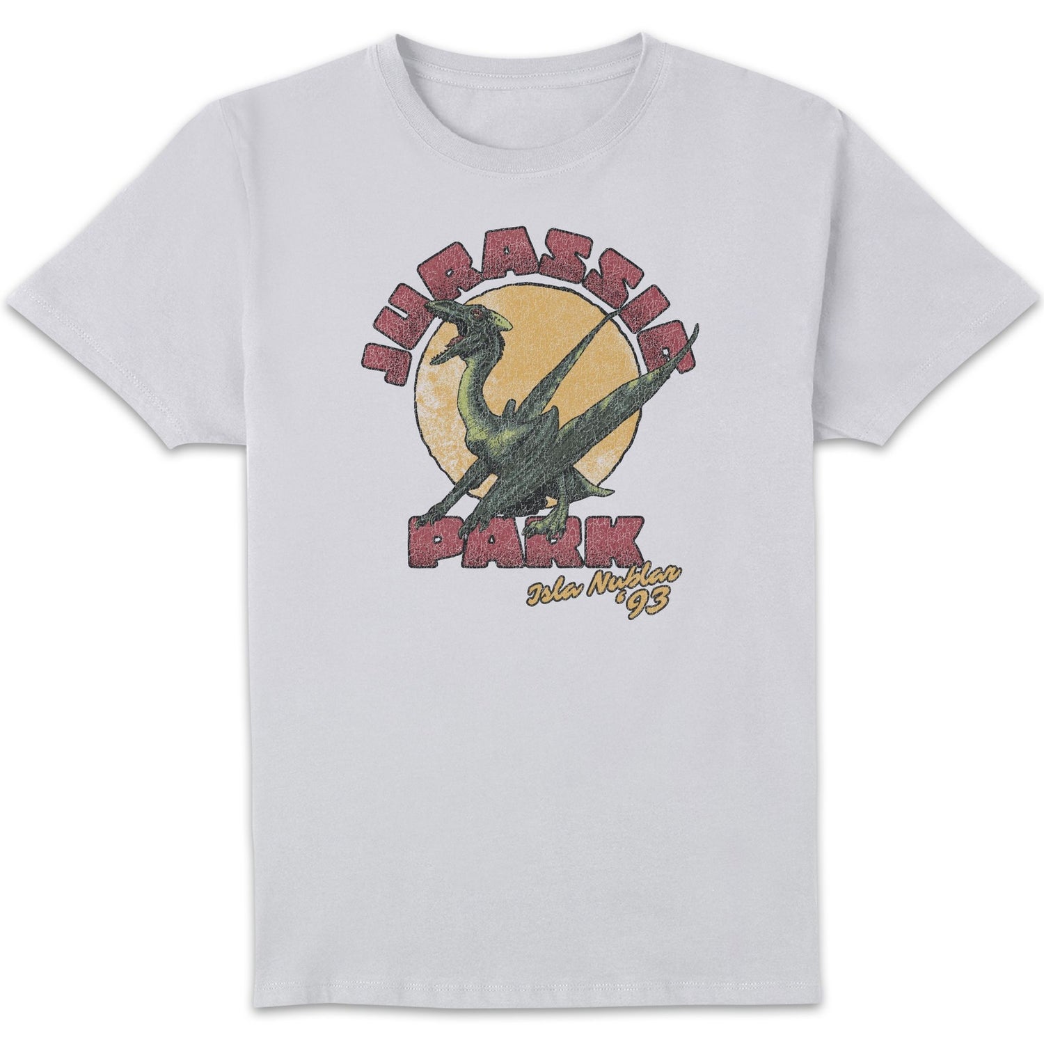 Jurassic Park Winged Threat Unisex T-Shirt - White