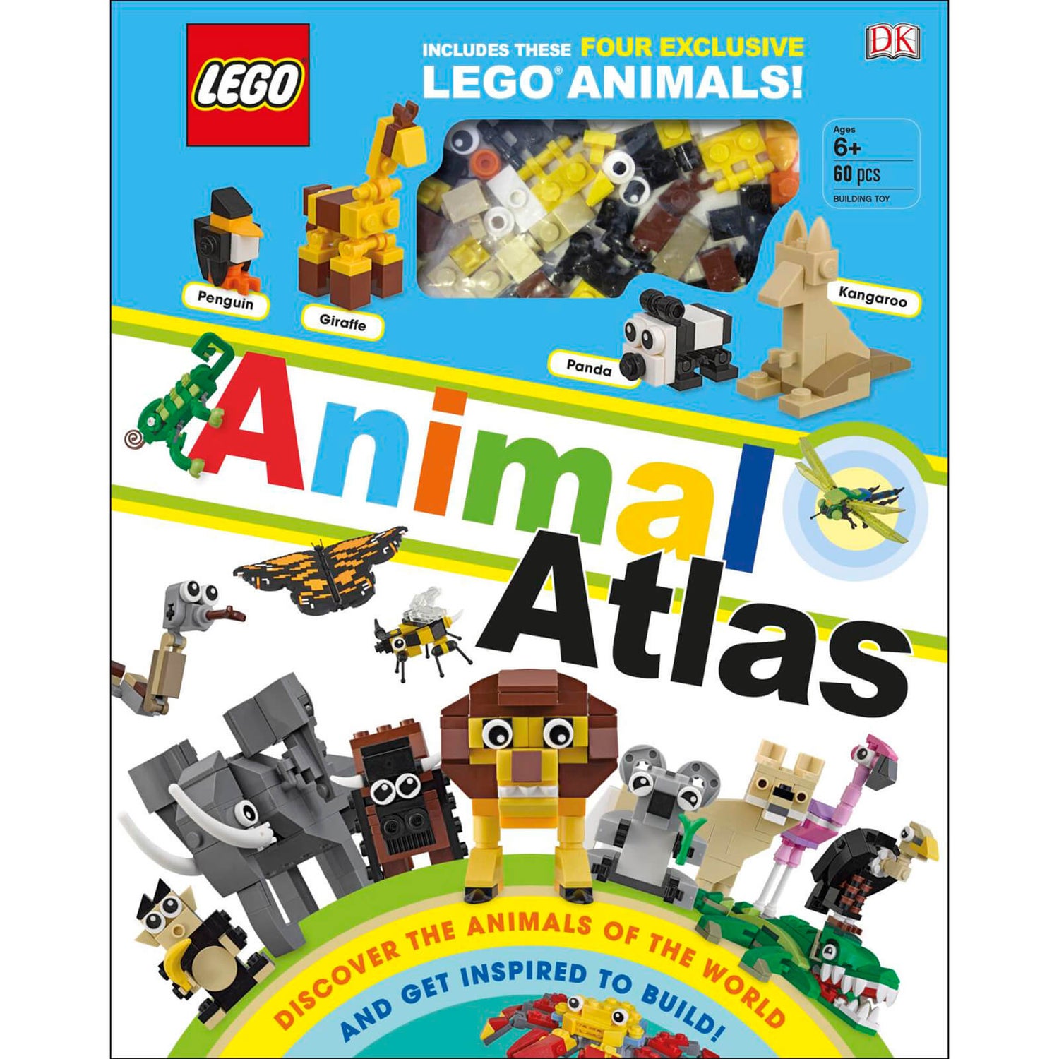 DK Books LEGO Animal Atlas Hardback