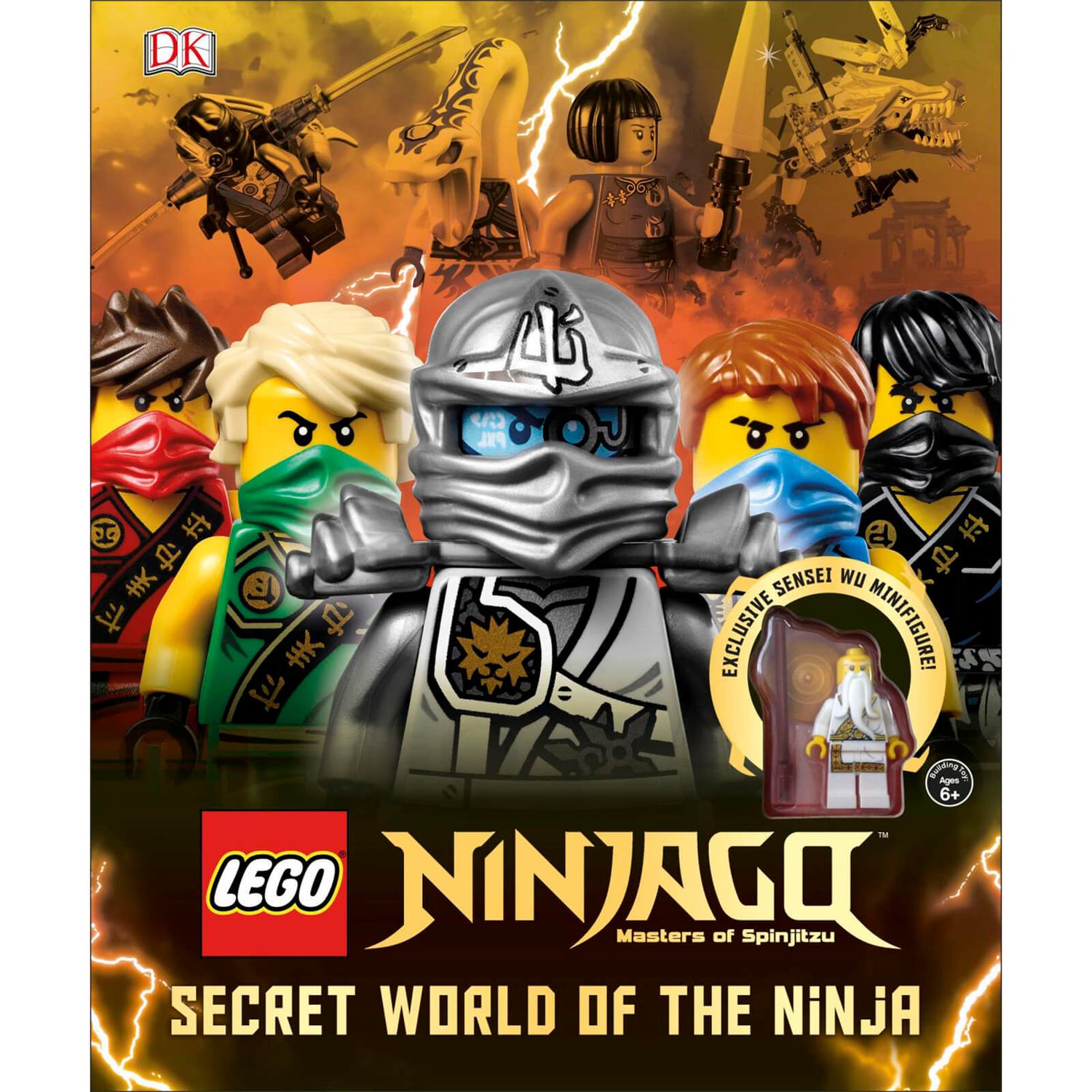 DK Books LEGO Ninjago Secret World of the Ninja Hardback Books Zavvi Ireland