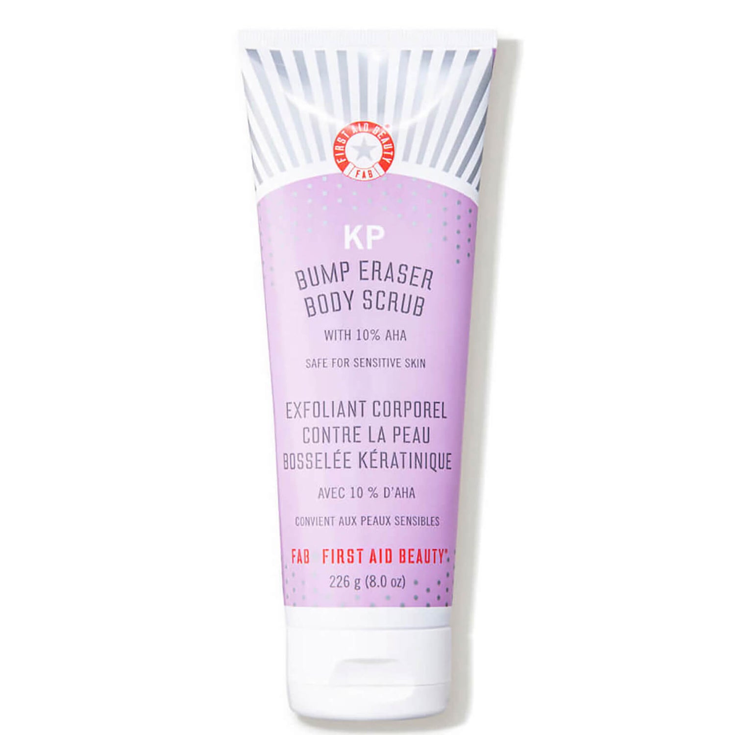First Aid Beauty Kp Bump Eraser Body Scrub With 10 Aha 8 Oz Dermstore