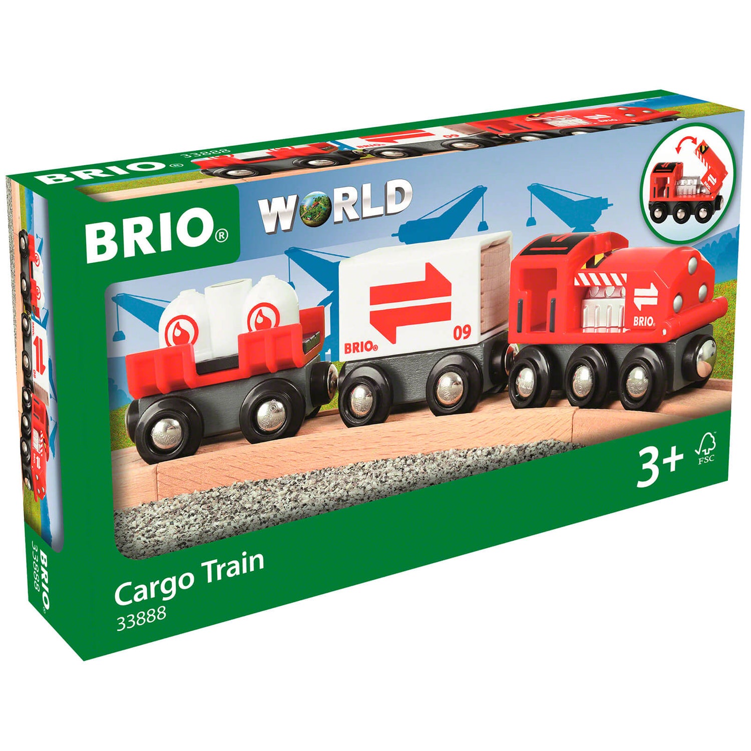 Brio Cargo Train Toys Zavvi UK