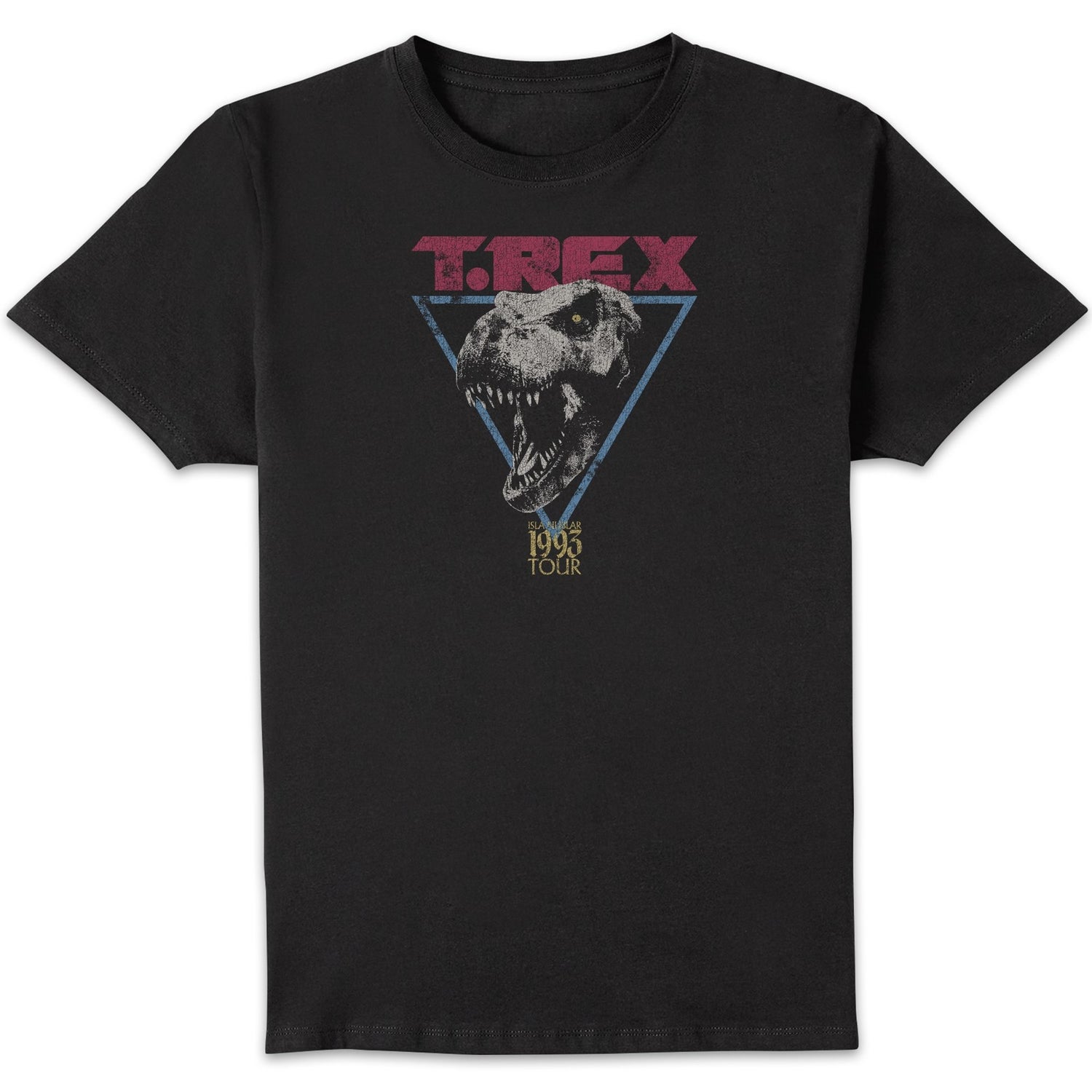Jurassic Park TREX Men's T-Shirt - Black