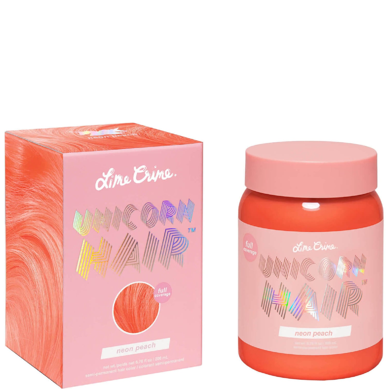 Краска-тинт для волос Lime Crime Unicorn Hair Full Coverage Tint, 200 мл (различные оттенки)