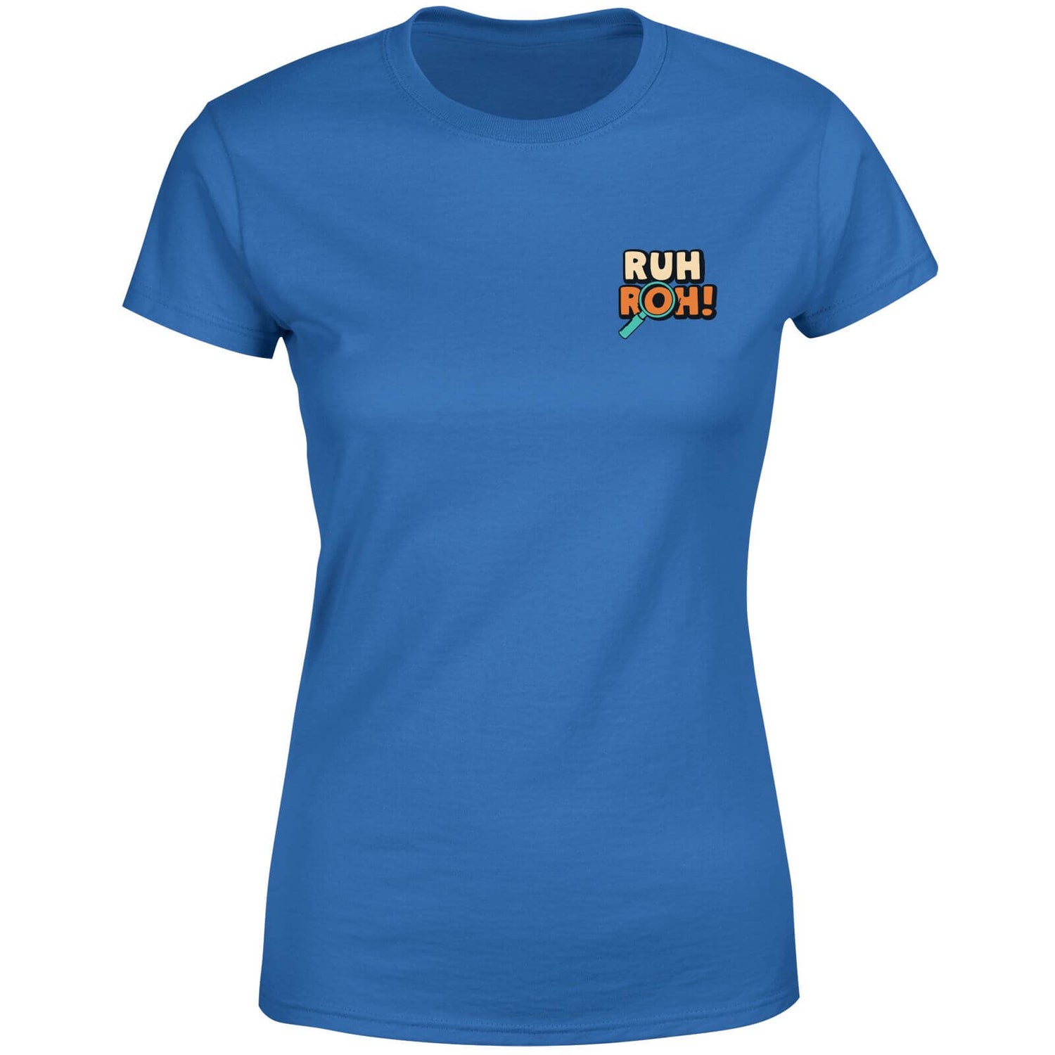 Ruh Roh Pocket Women s T Shirt Royal Blue Clothing Zavvi Ireland