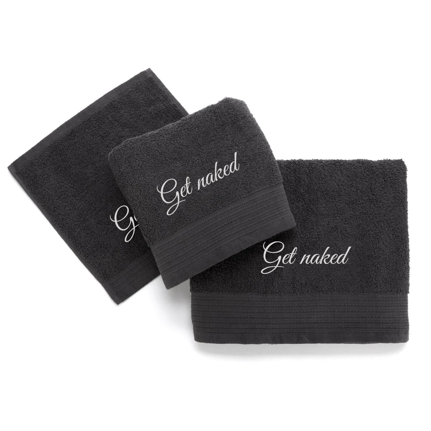 Black towel bale outlet