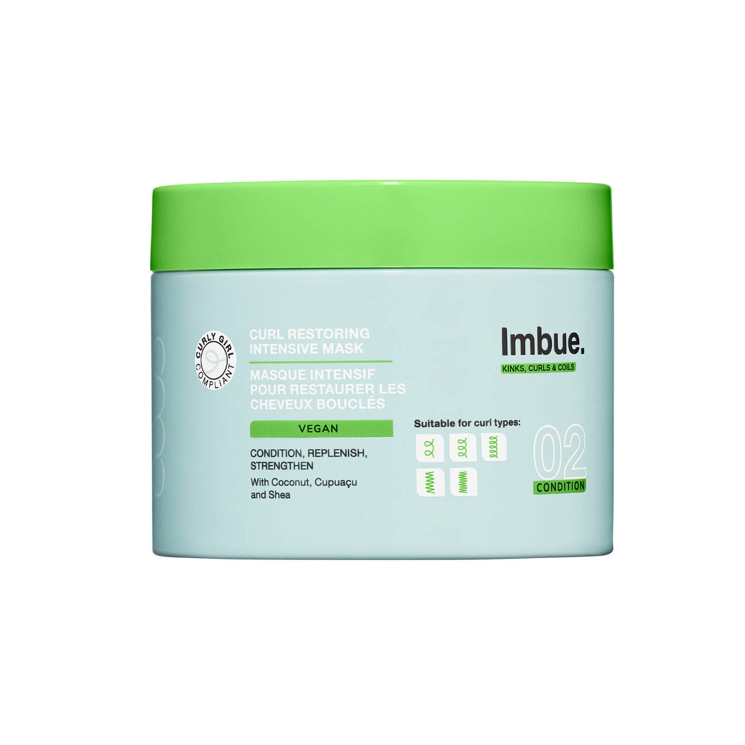 Imbue Curl Restoring Intensive Mask 300ml Koop Online Bij Lookfantastic Netherlands