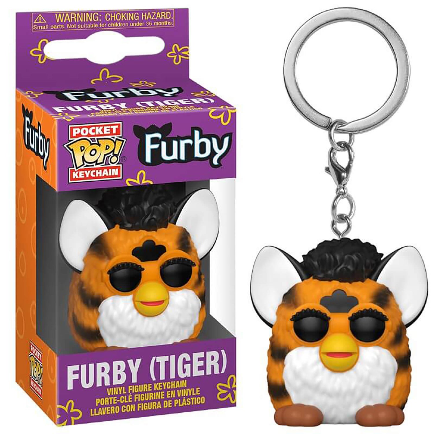 Hasbro Tiger Furby Pop! Keychain