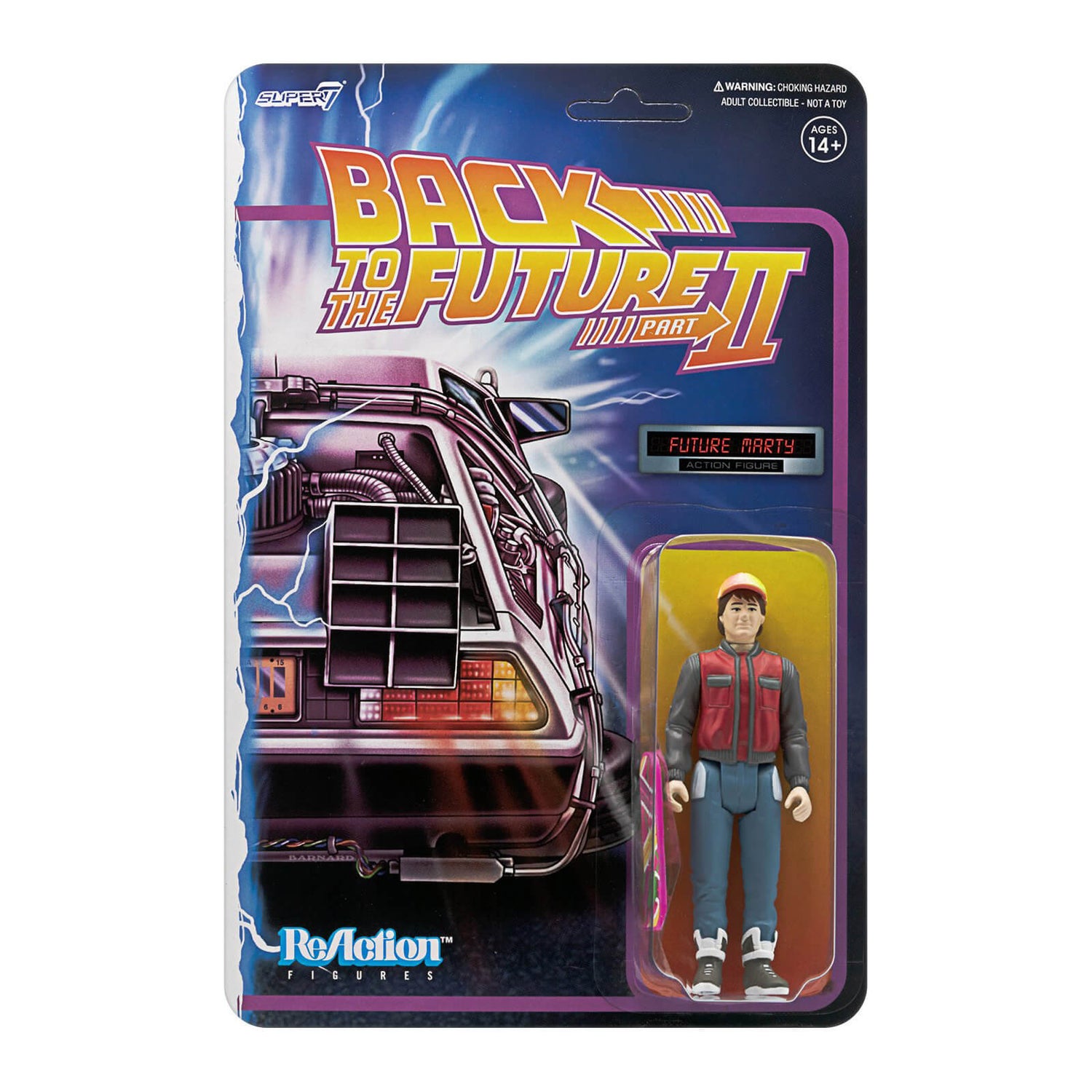 Super7 Back To The Future Part II ReActiefiguur - Future Marty