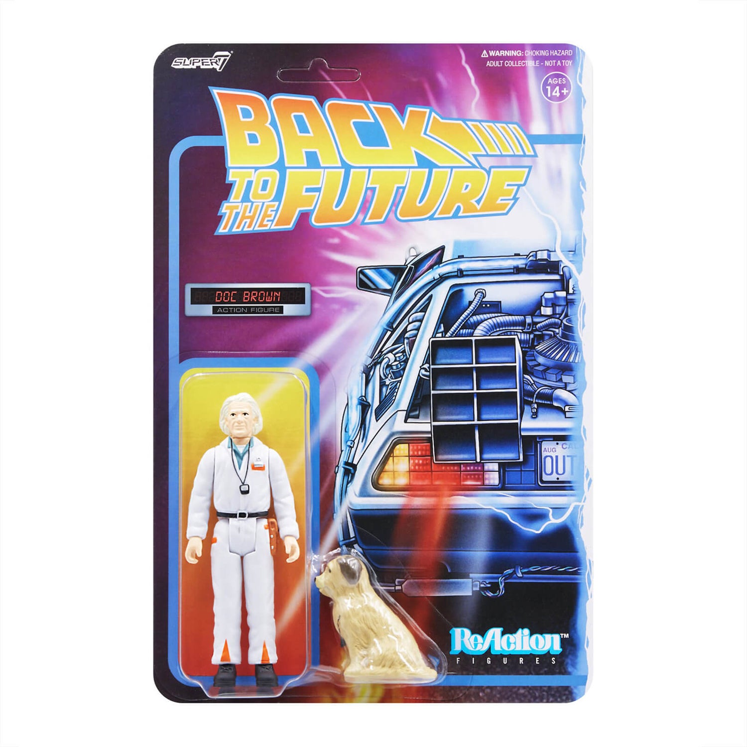 Super7 Back To The Future Part II ReAction Figure - Doc Brown