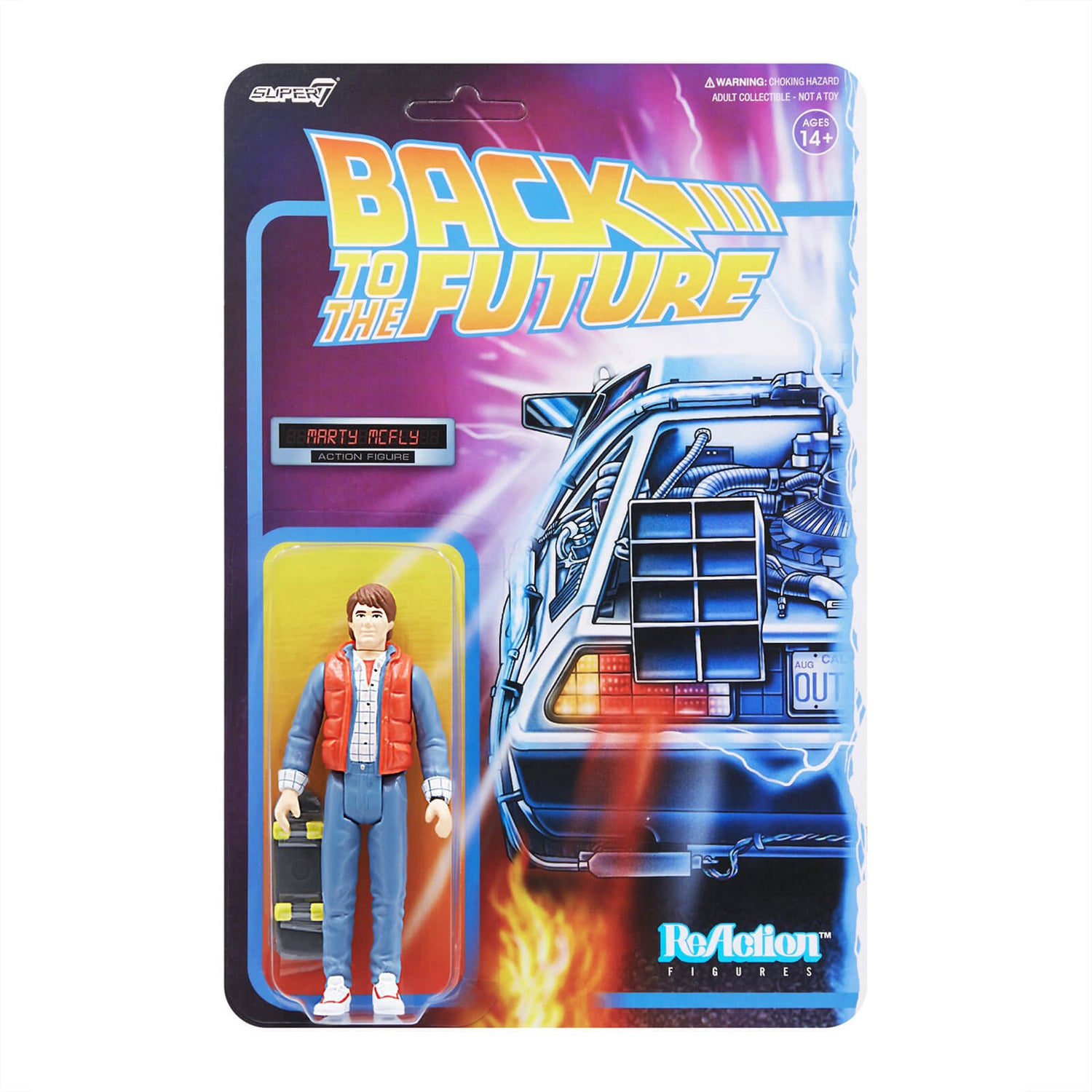 Super7 Back To The Future ReAction Figure - Marty McFly