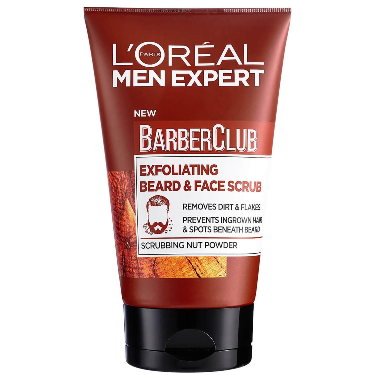 L'Oréal Men Expert Barber Club Exfoliating Beard & Face Scrub 100ml