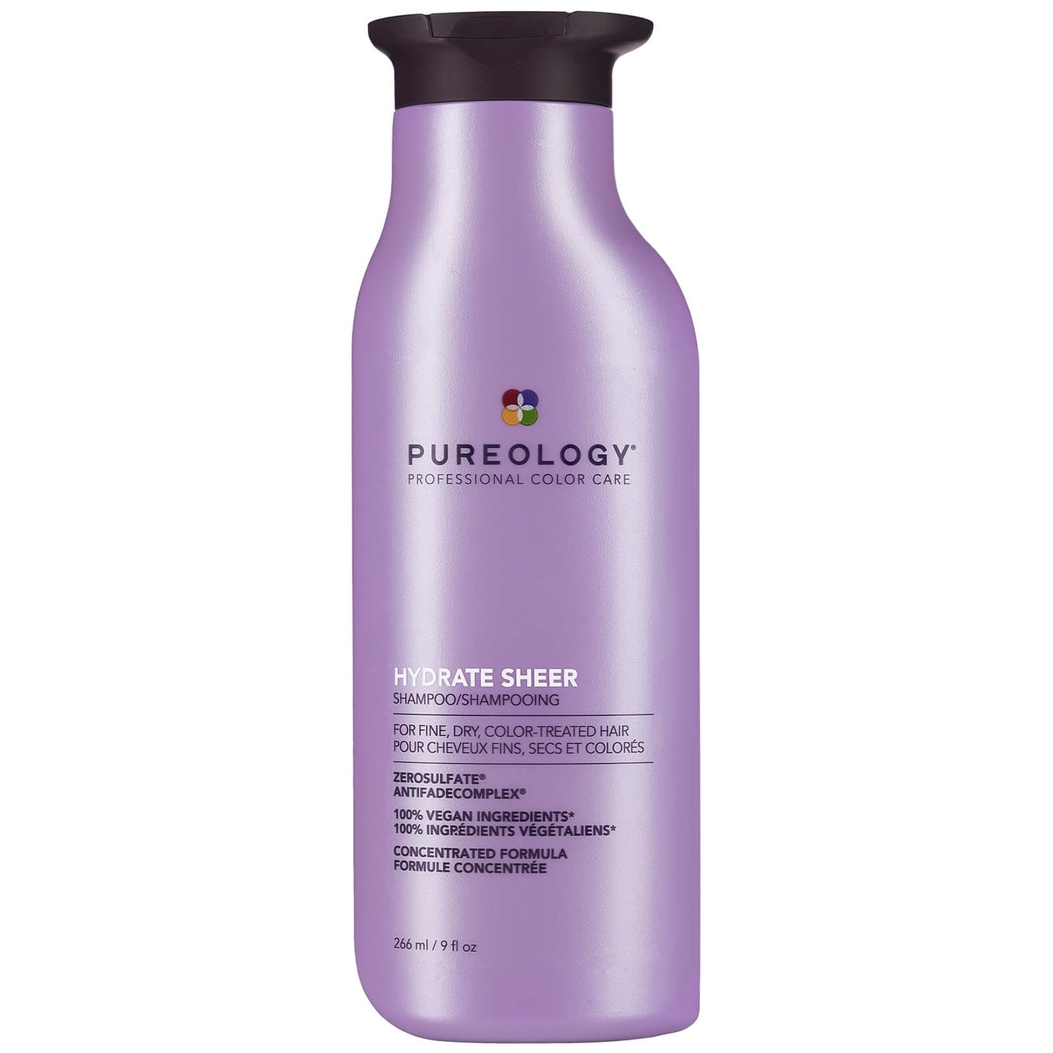 Pureology Sulphate Free Hydrate Sheer Shampoo for a Gentle Cleanse for Fine, Dry Hair 266ml