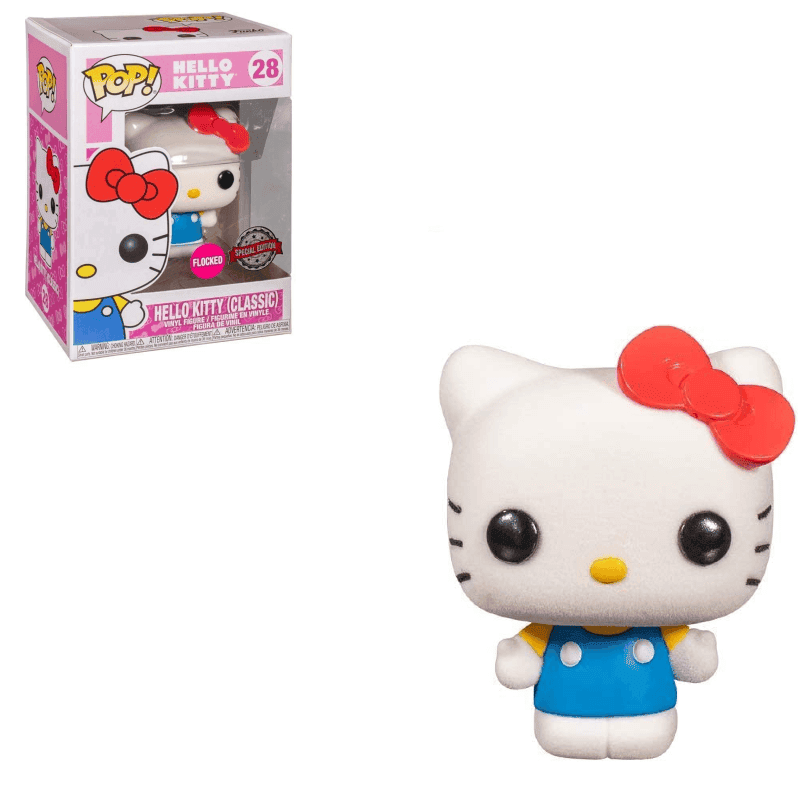 Hello Kitty Flocked EXC Pop! Vinyl Figure