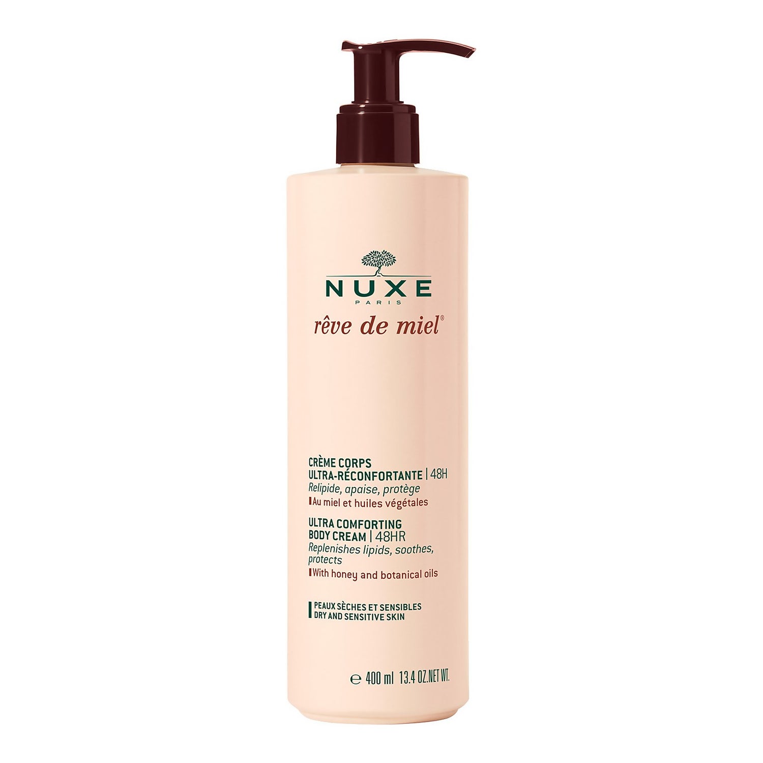 48-Hr Dry Skin Cream for the | de Miel skincare NUXE