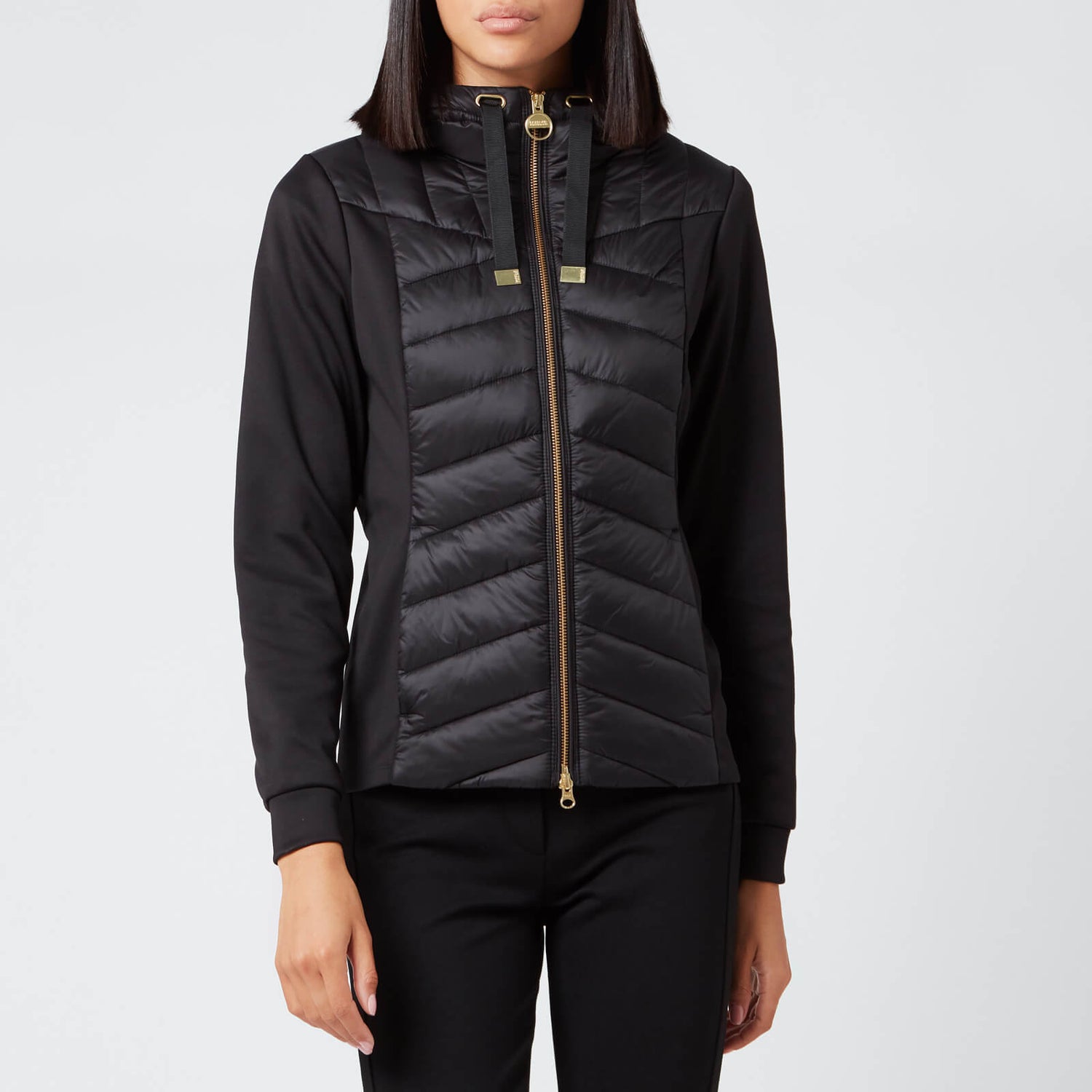 Barbour International Women s Spitfire Sweat Jacket Black