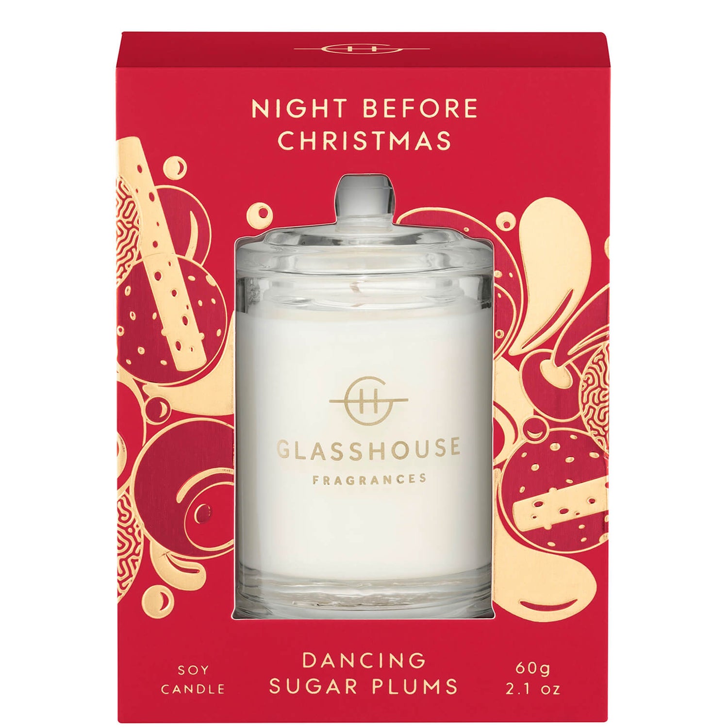 Glasshouse Night Before Christmas Candle Gift Card 60g